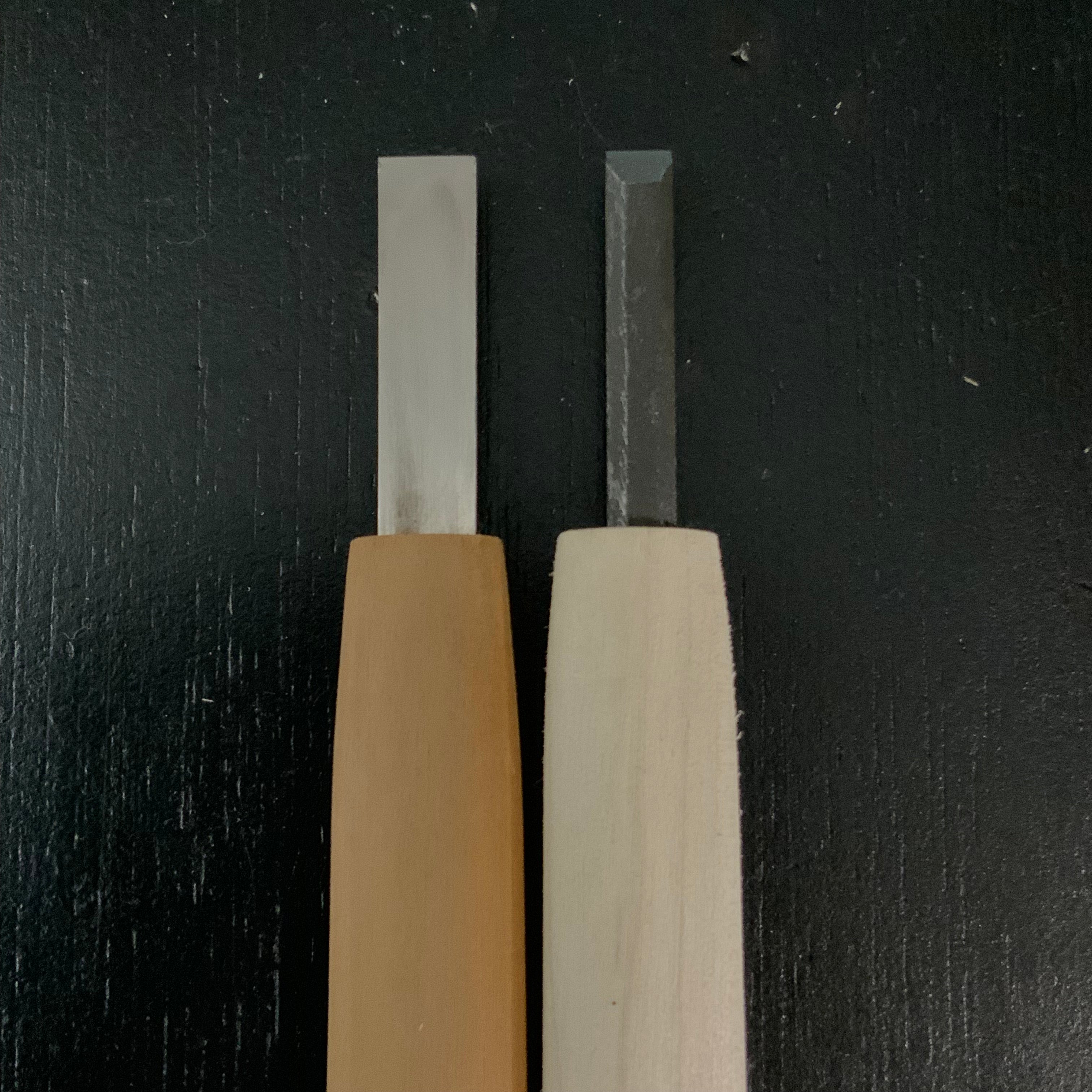 Chotousei Carving chisels hiratou chisel 彫刀晟 小倉彫刻刃物製作所 平刀 彫刻刀