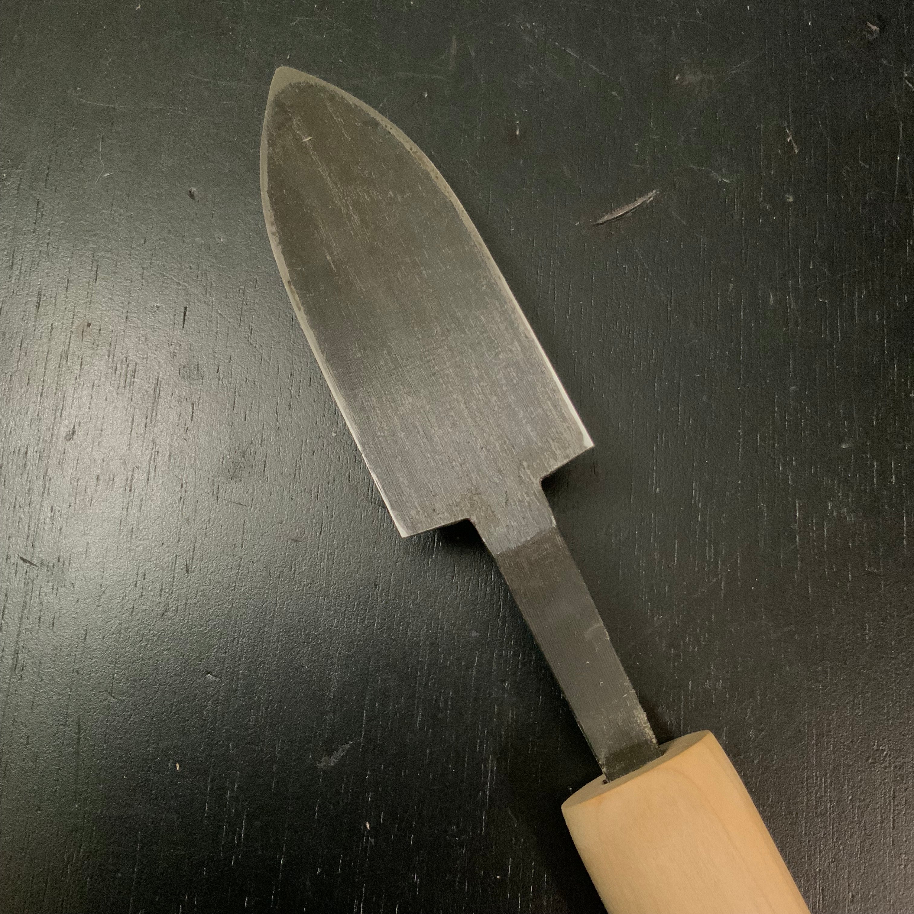 Yari Kanna by Seisuke Mizuno with Blue steel 水野清介作 槍鉋 青紙鋼 125mm