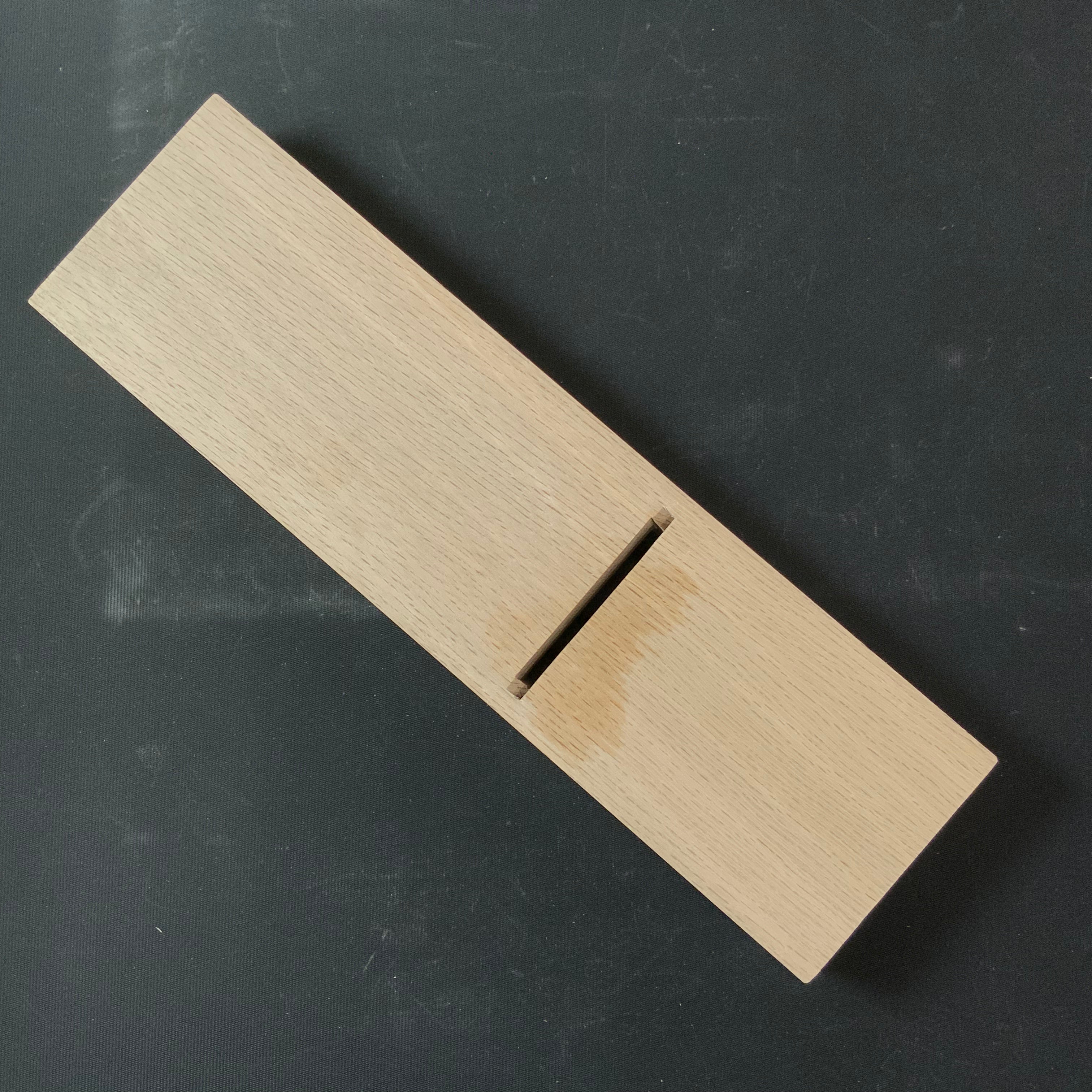 Old stock Yabane Smoothing Plane (Kanna) by Ishido Master 石堂輝秀作 志 矢羽根鉋 仕上げ鉋 65mm