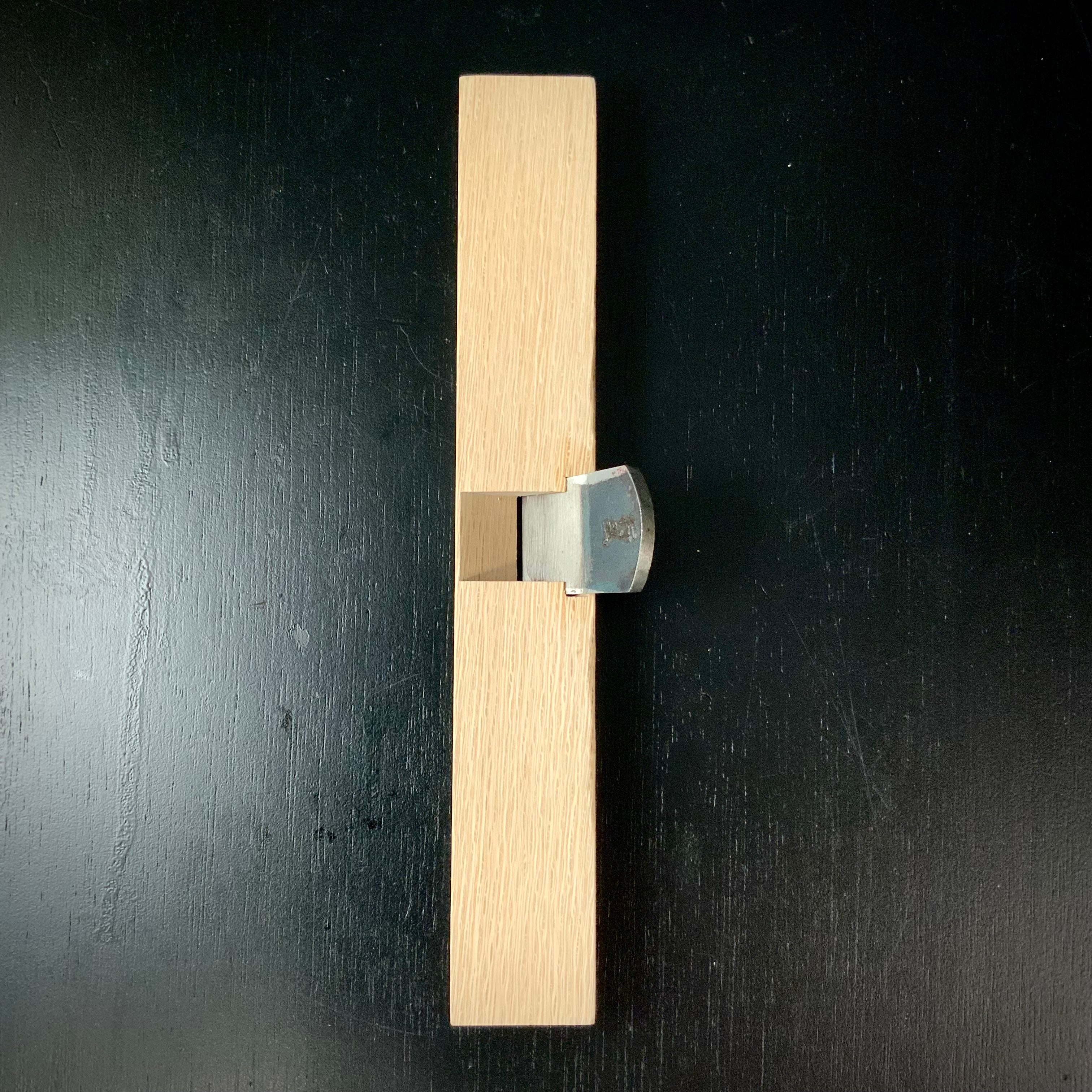 Yukihiro Spokeshave Plane (Nankin Kanna) With White Steel 行弘 南京鉋 和鉄白紙鋼 30mm