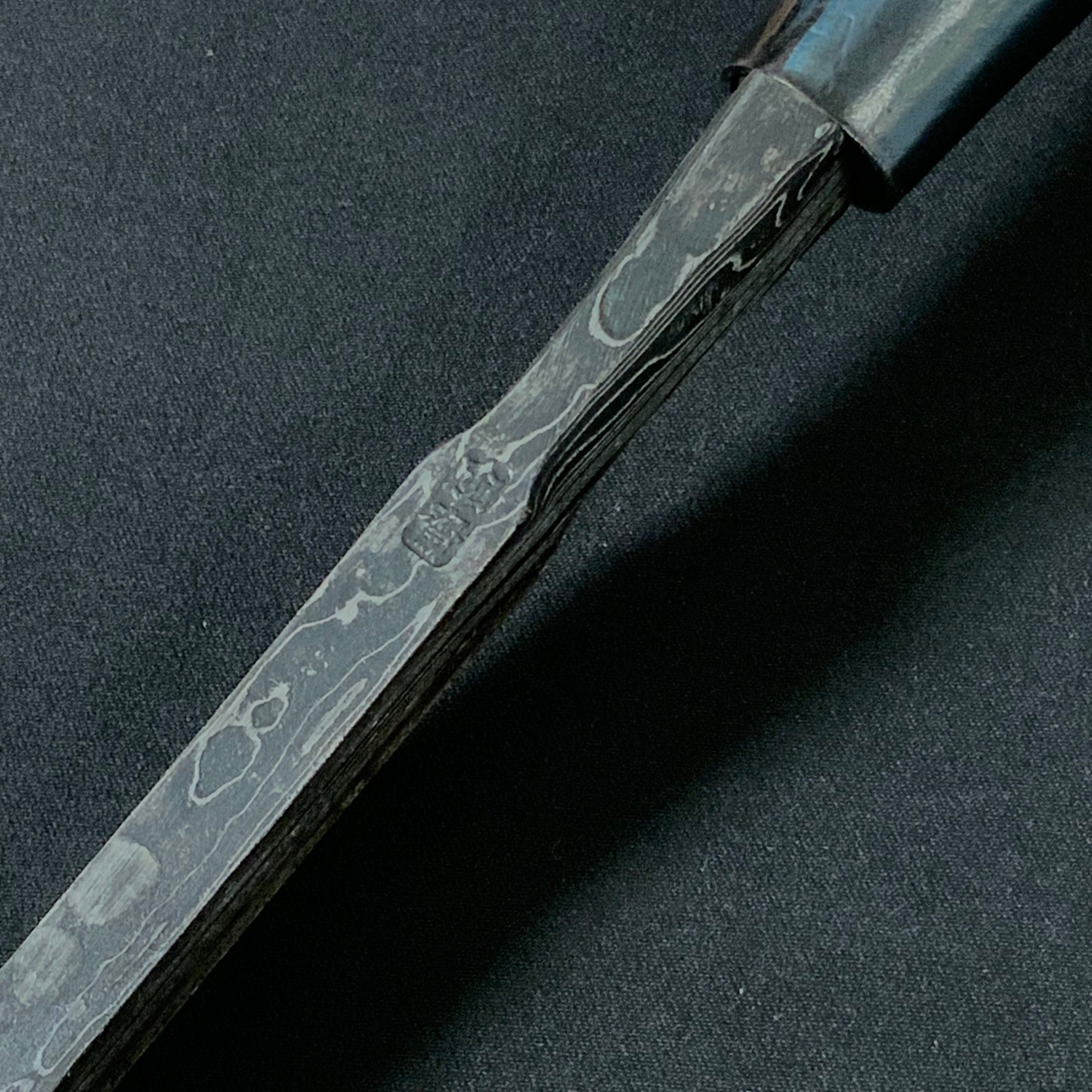 Tasai Mortise chisels with black 田斎作 木目 向待鑿 黒檀柄 9mm
