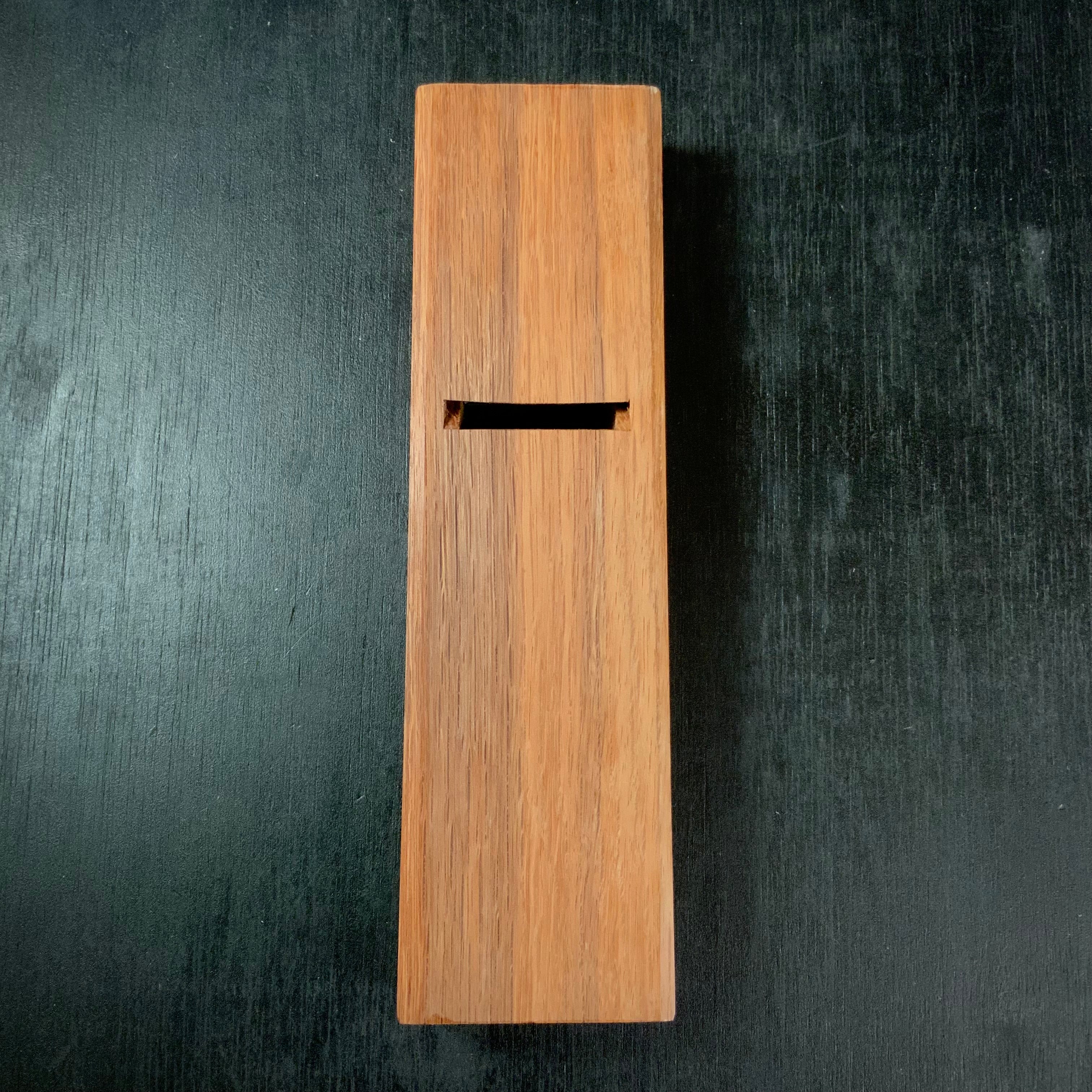 Keizaburo Mini Smoothing Plana(Kanna) / 圭三郎 豆平鉋 赤樫台入 48mm