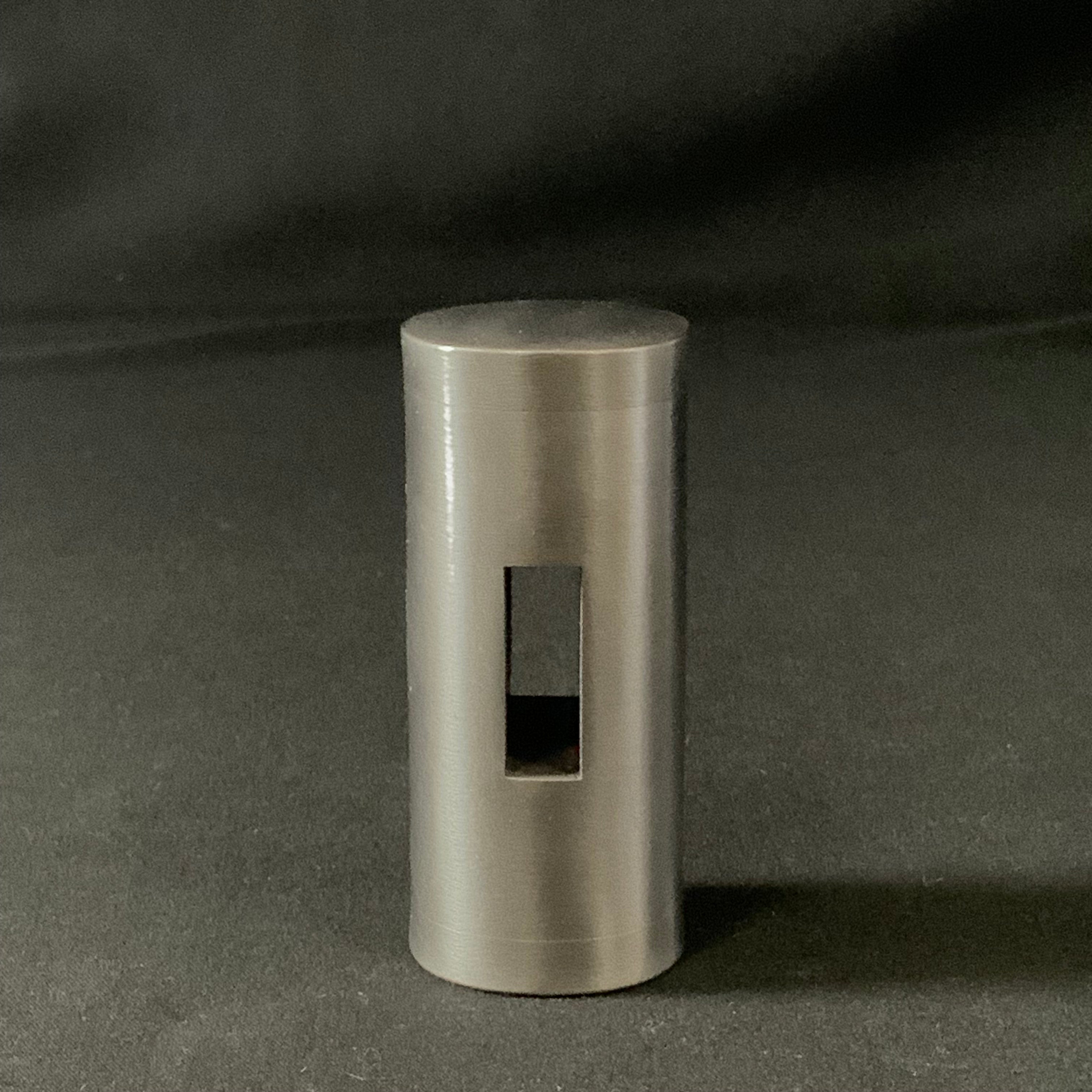 Touroku Silver finish Round Daruma Hammers(Gennon) by Hiroki‘s Apprentice 藤六 丸ダルマ玄翁 燻仕上