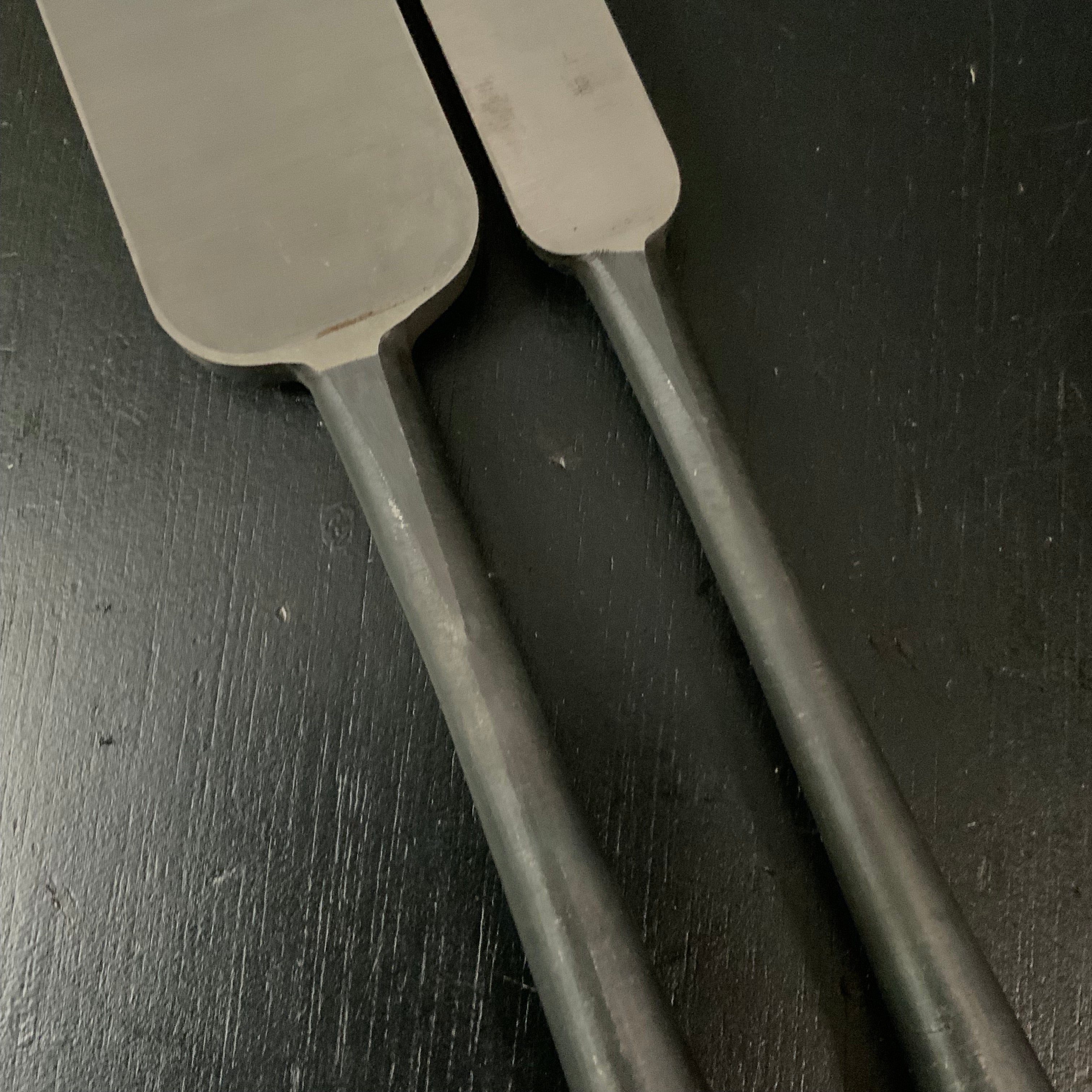 Ouchi Slick Chisels set (Ootsuki-nomi) by Ouchi 4th generation 四代目大内俊明作 宗家大内 大突組鑿 48,24mm