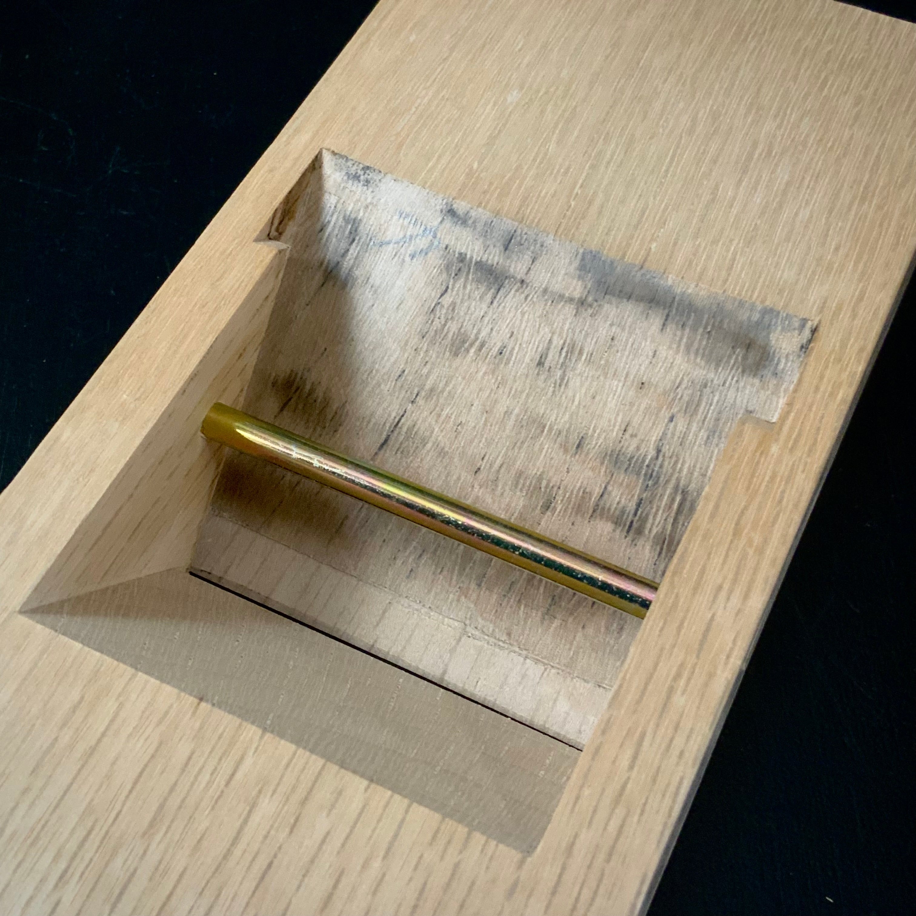 Old stock Chiyoduru Unju Smoothing Plane (Kanna) by Ojima 掘出し物 千代鶴運寿 尾島功大作 仕上げ鉋 70mm