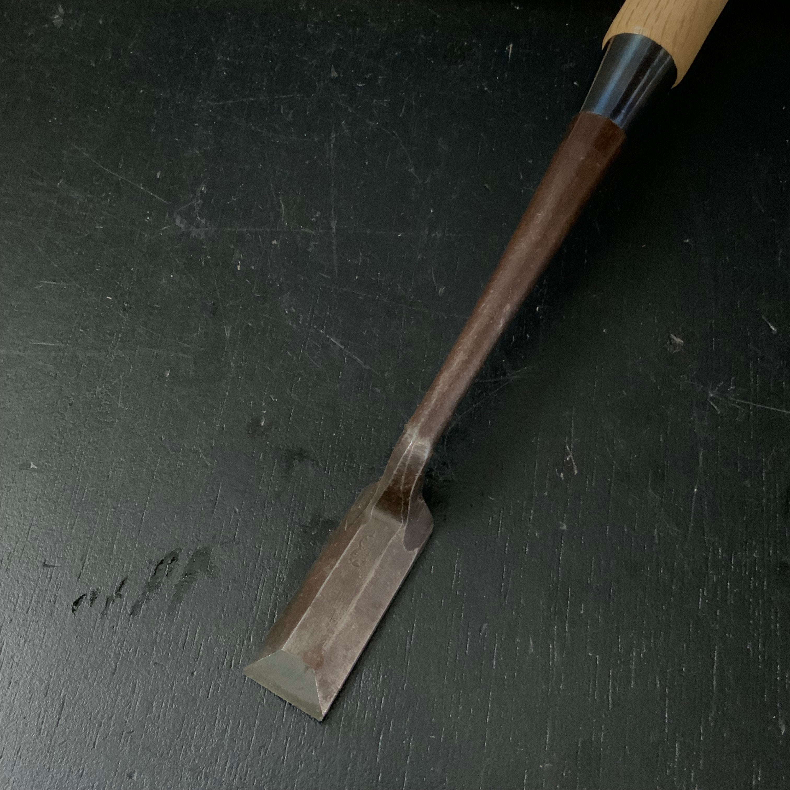 Old stock Hirayoshi Timber Bachi(Kotenomi) chisels 掘出し物 平義 鎬 鏝鑿 kotenomi 18mm