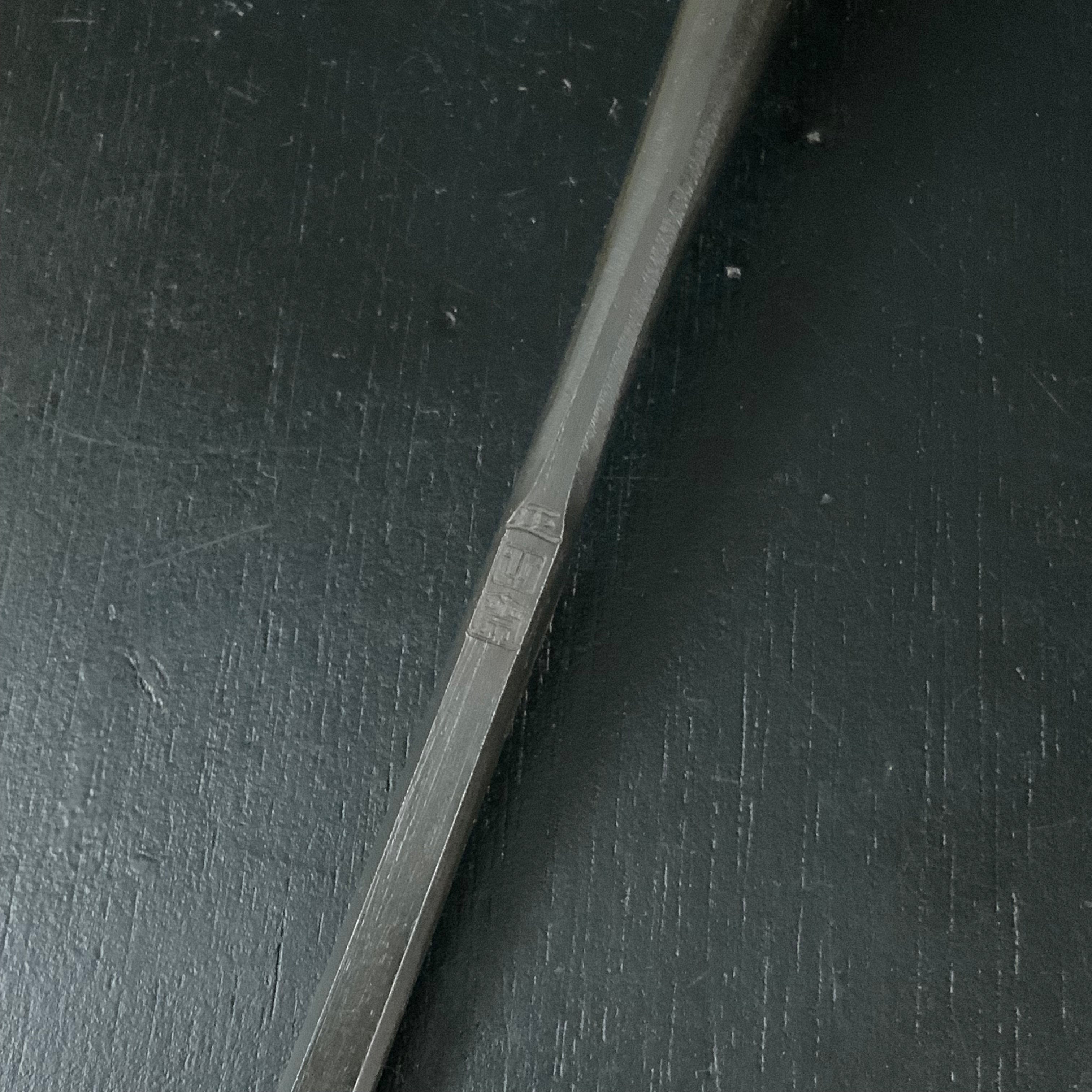 Tasai Special Paring chisel (usunomi) with Japanese red oak 田斎作 面取薄鑿 赤樫柄 9,12mm usunomi