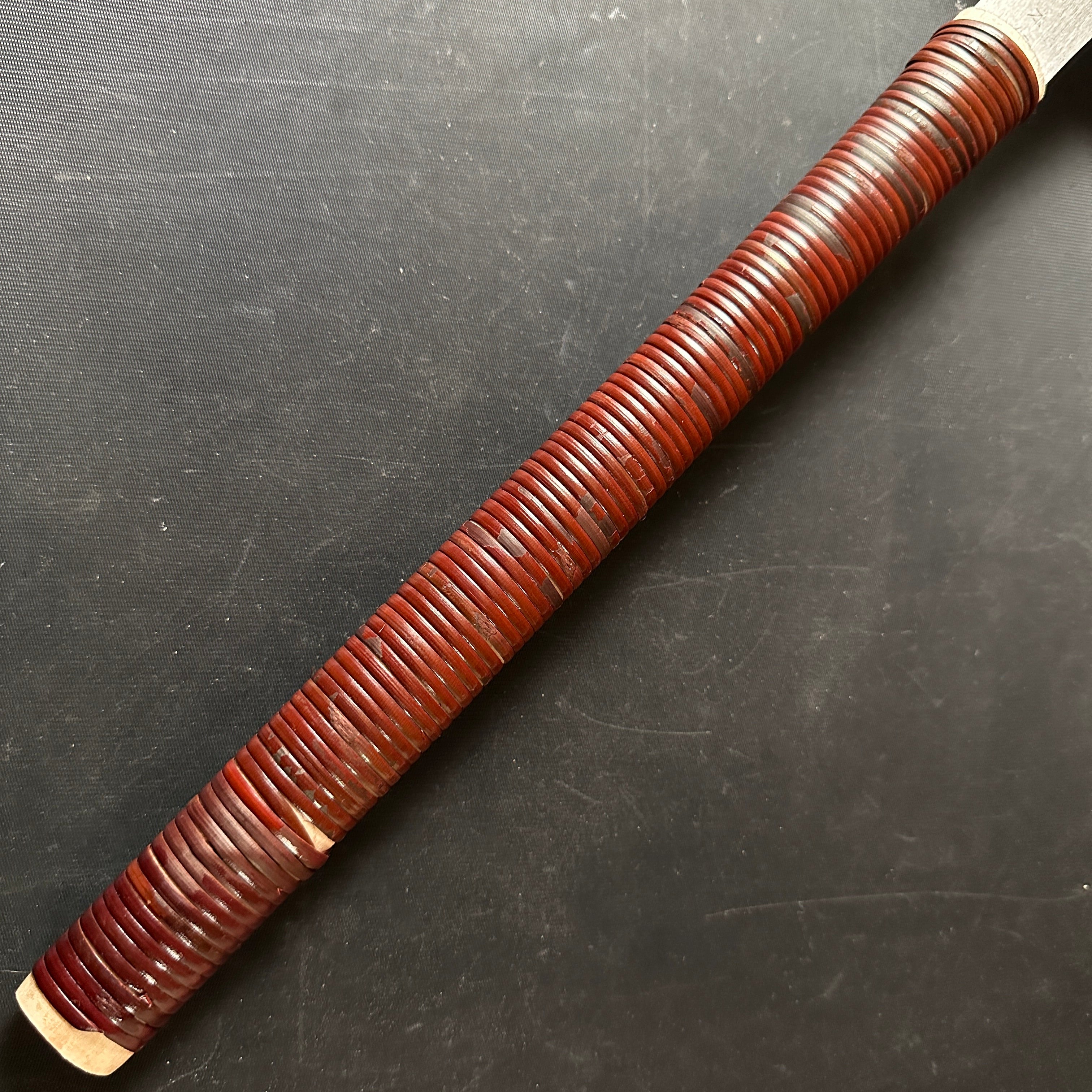 #63 Nagakatsu Double Edge (Ryoba) Saw with Eddy Type Handles For Hard Wood 長勝鋸 両刃鋸 渦巻き柄 広葉材用 250mm