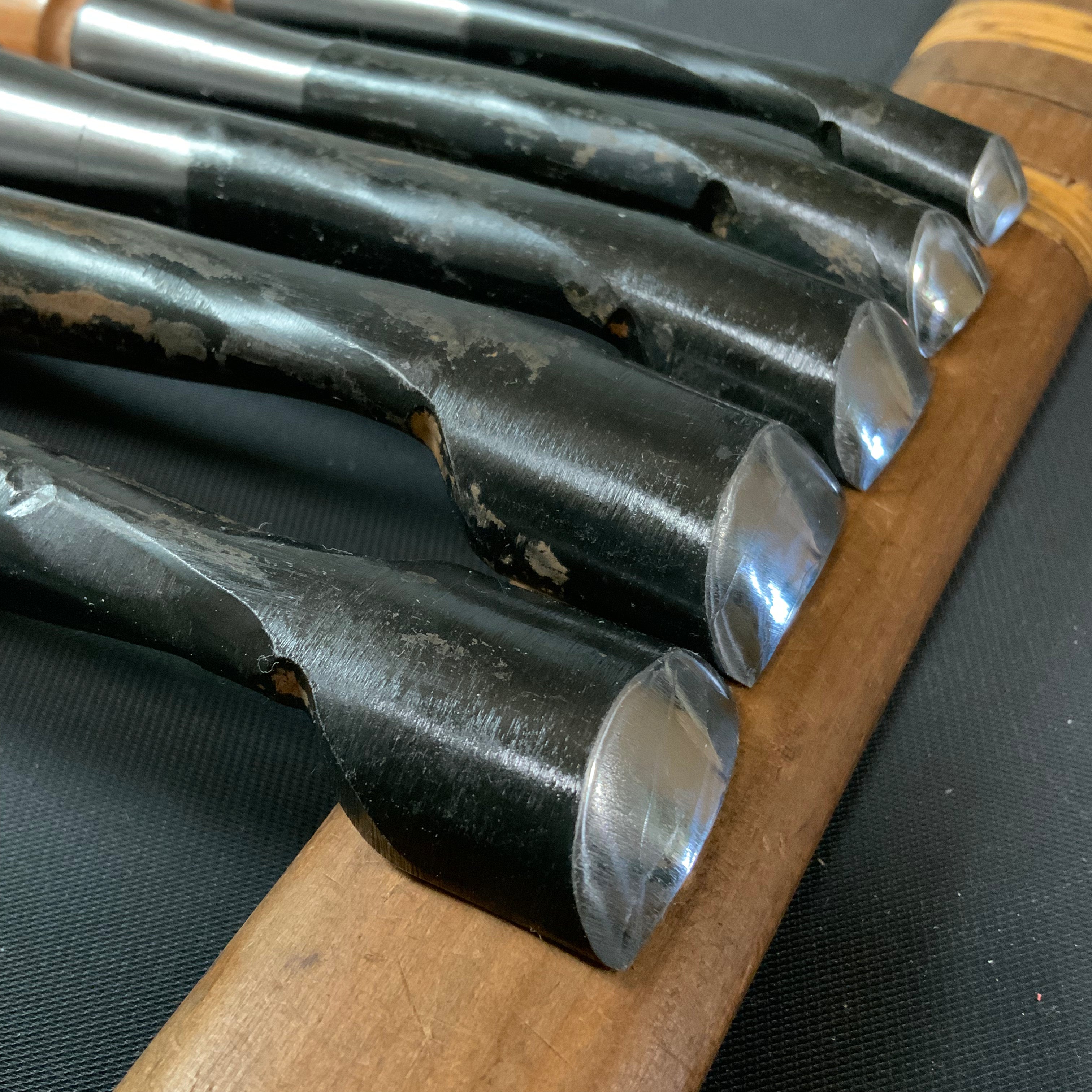 Koyamaichi Spoon chisels  Carving chisels  小山市 丸曲鑿 12・15・18・21・24mm
