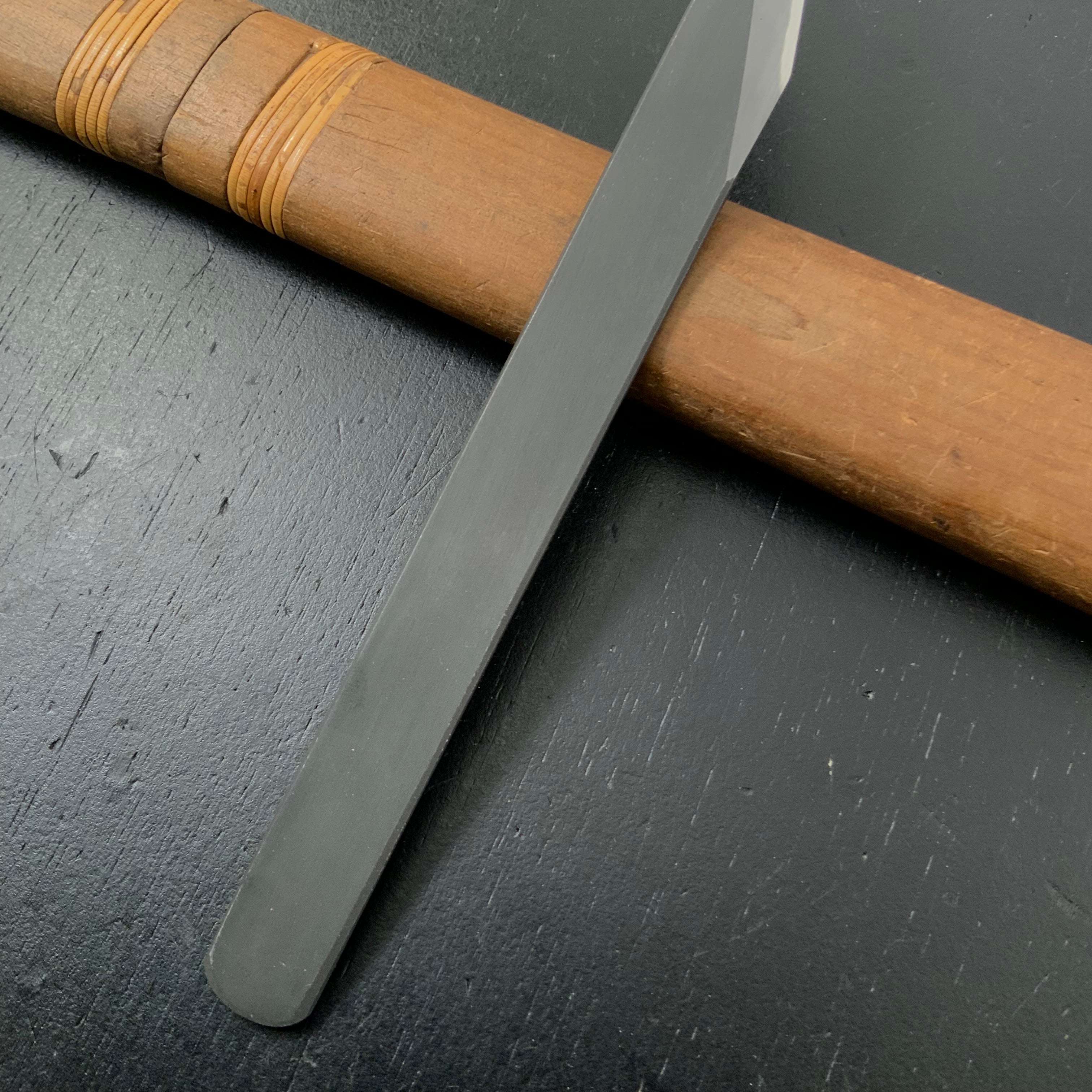 Sakamitsu Kiridashi Kokatana with white steel 坂光作 切出小刀 右 18mm