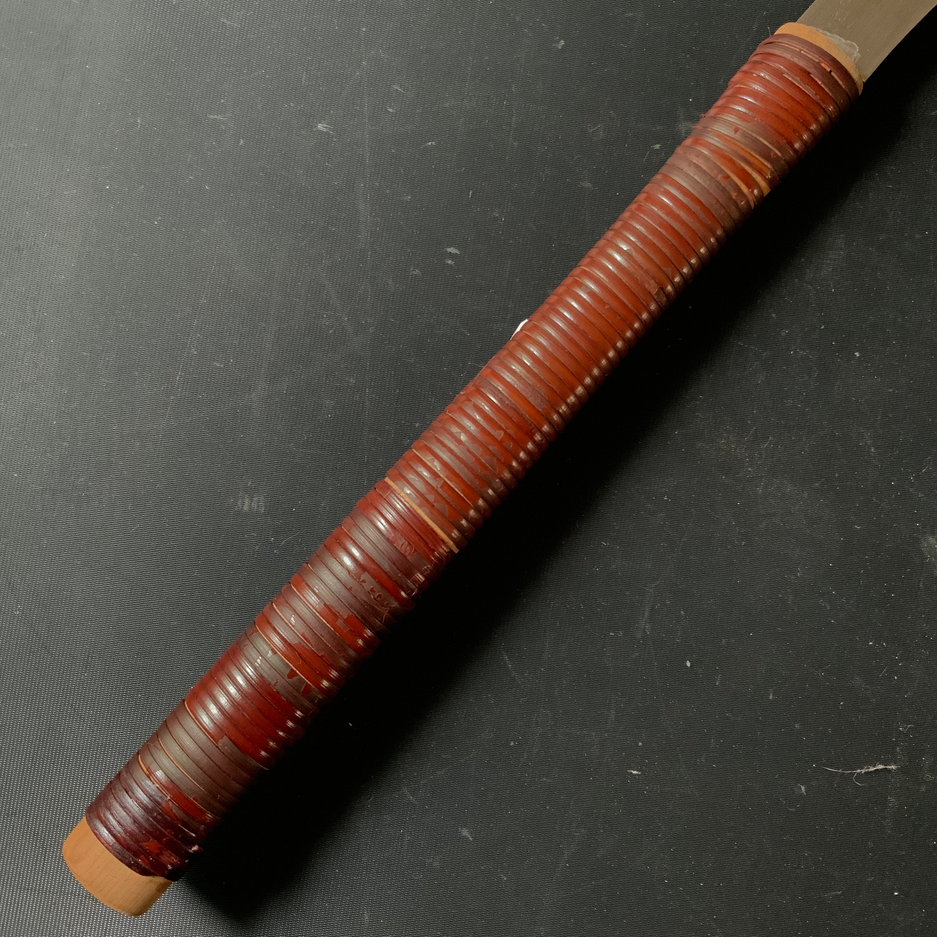 #R32 Nagakatsu Double Edge Saw with Eddy Type Handles set by Kurashige 直ぐ使い 長勝鋸 渦巻き柄 両刃鋸 210mm