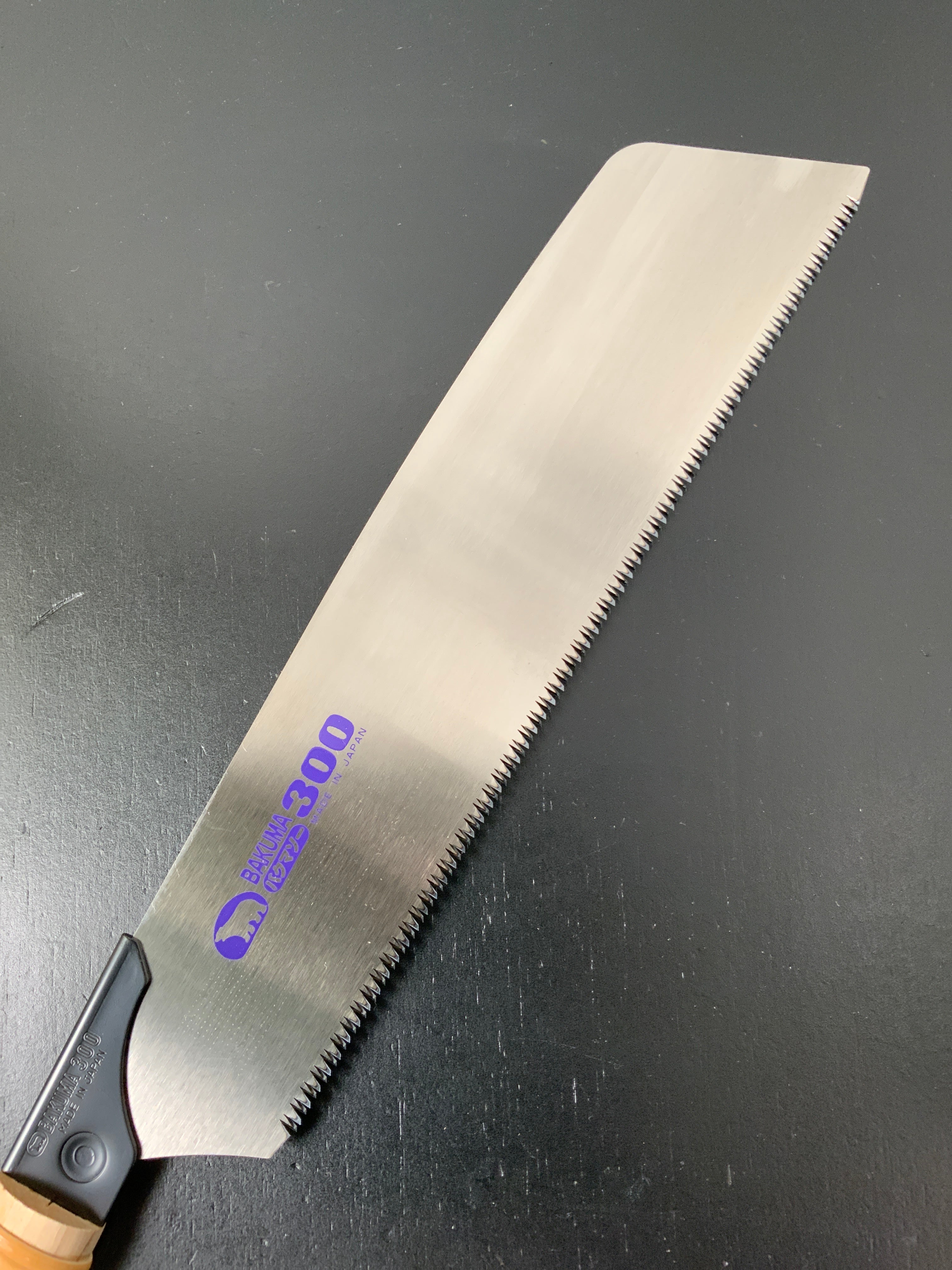 Old stock Bakuma Single Edge Hand Saw 300 Japanese Hand-Saw Cross Cut 掘出し物 バクマソー300 横挽き
