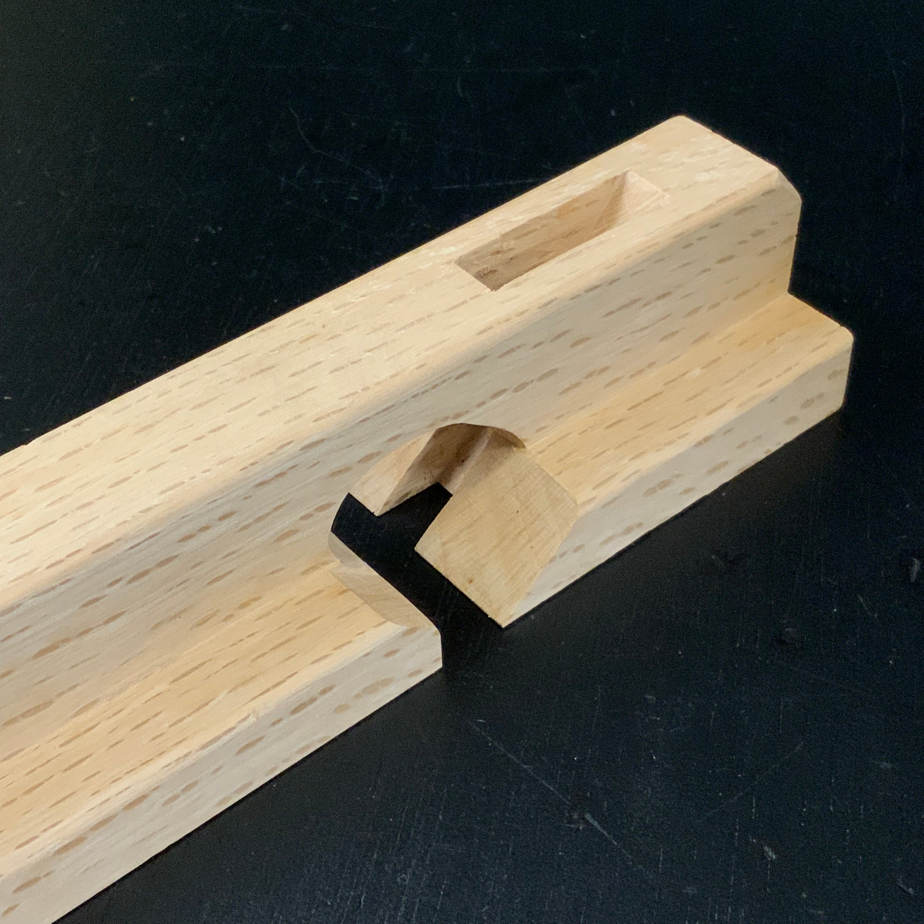 Old stock Kiyotada Wholesaler stamp Gotoku Plane with blue steel 清忠(問屋銘・水平屋) 五徳鉋 青紙鋼