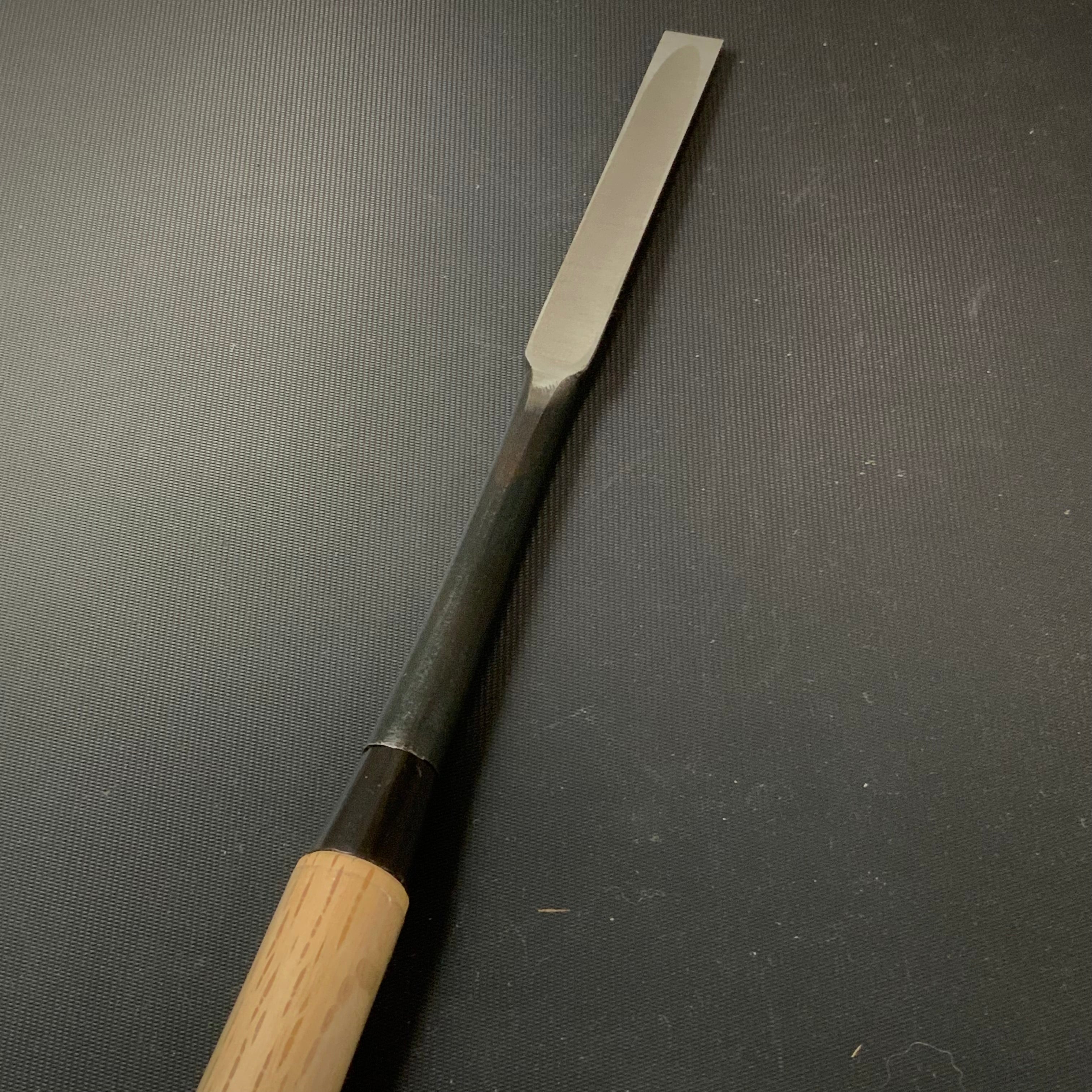 Tasai Dovetail Paring chisels (Usunomi) with blue steel 田斎作 鎬薄鑿 12mm