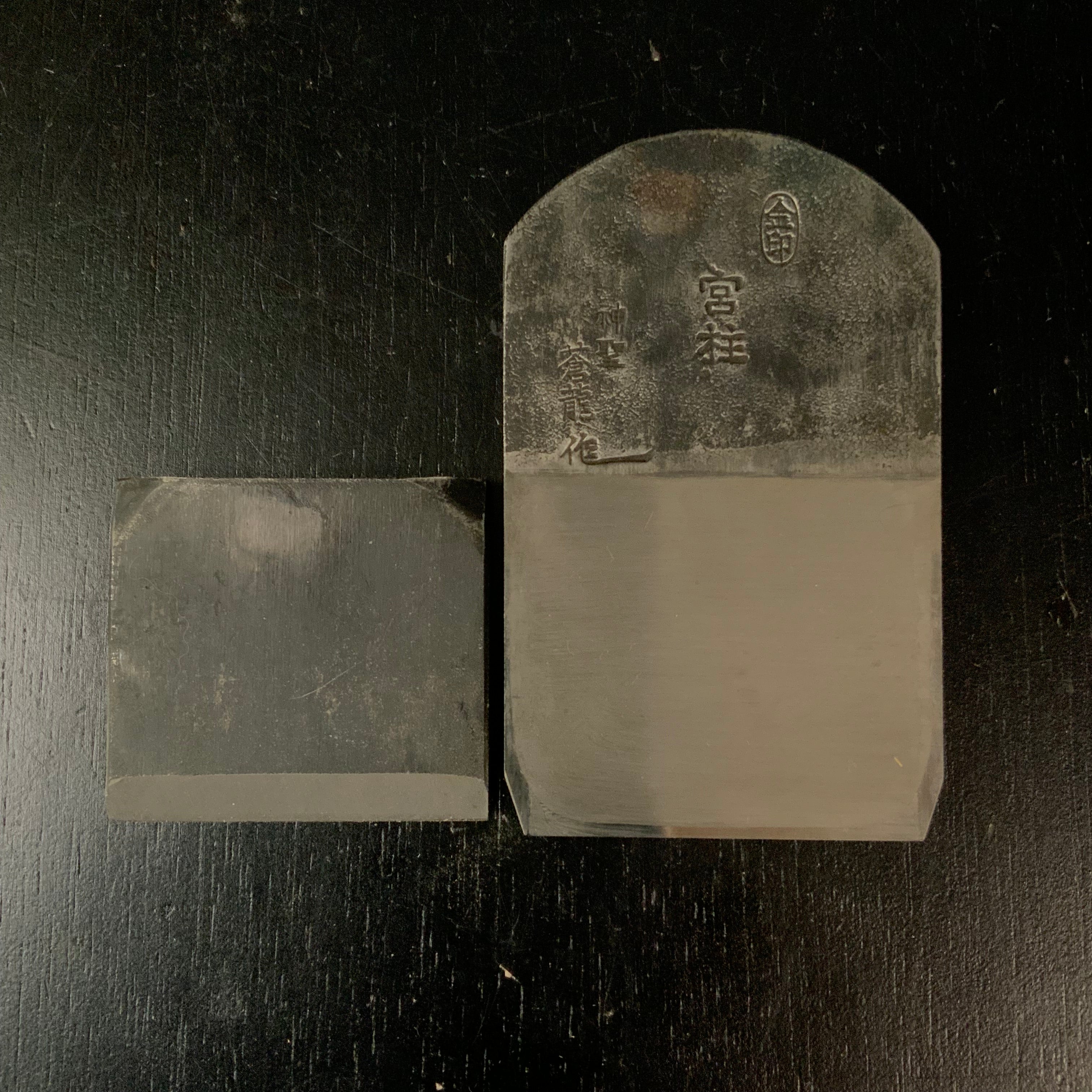 Old stock Miyabashira Smoothing Plane (Kanna) 掘出し物 宮柱 神聖蒼龍作 仕上げ鉋 70mm