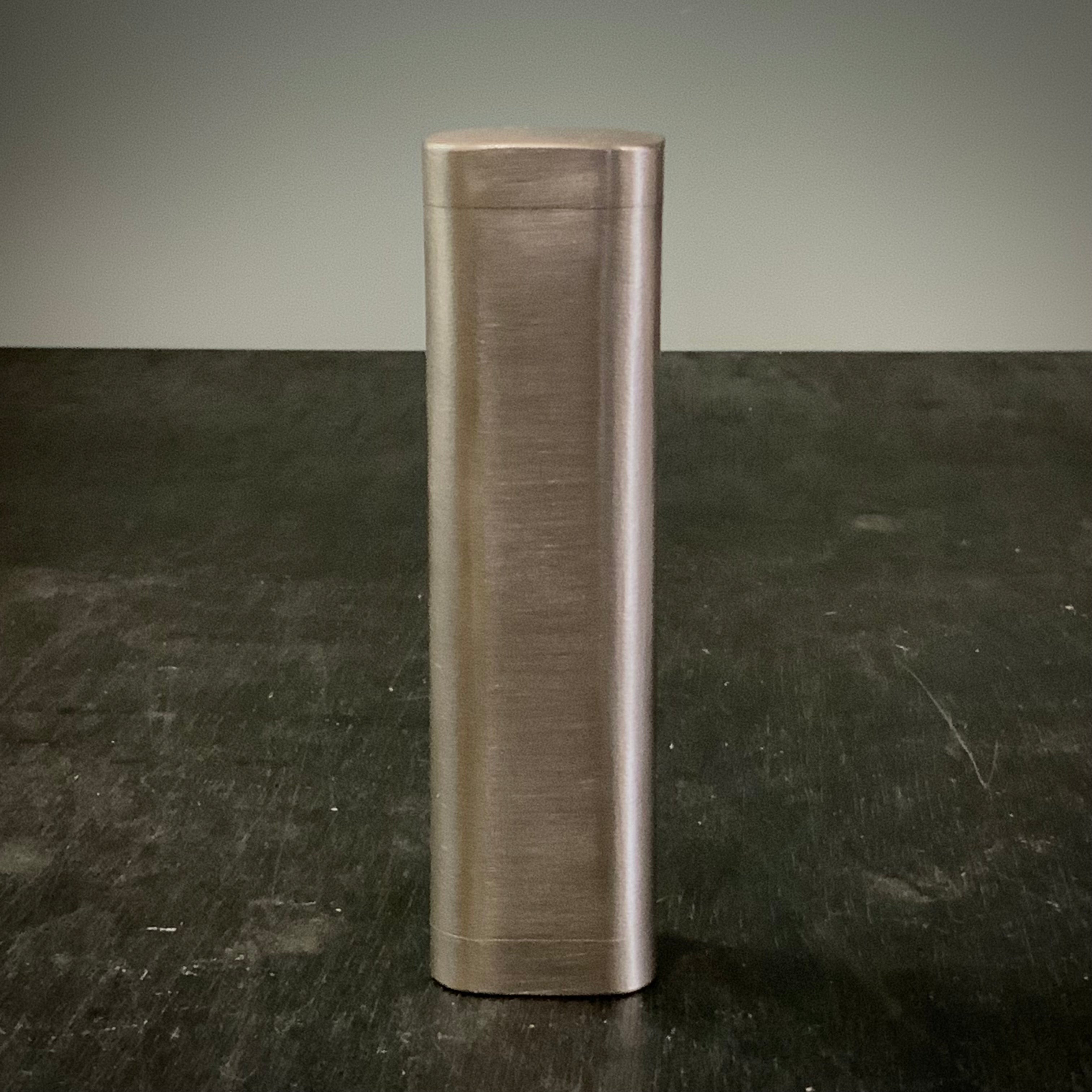 Touroku Silver finish Square Hammers(Gennon) by Hiroki‘s Apprentice 藤六 四角玄翁 燻仕上