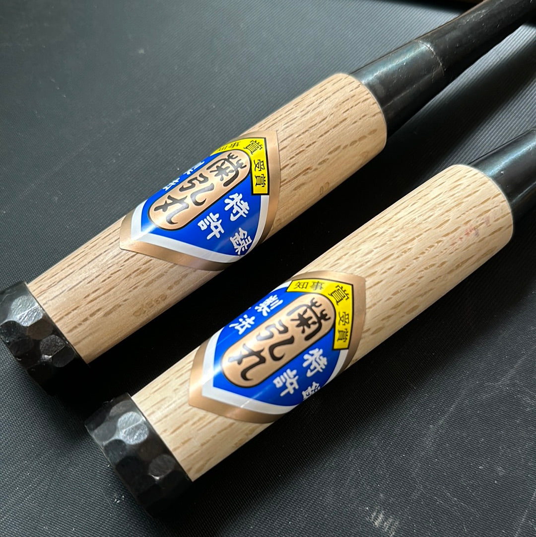 Kikuhiromaru Timber chisels with White steel No.3 菊弘丸 叩き鑿 白樫柄 Tatakinomi