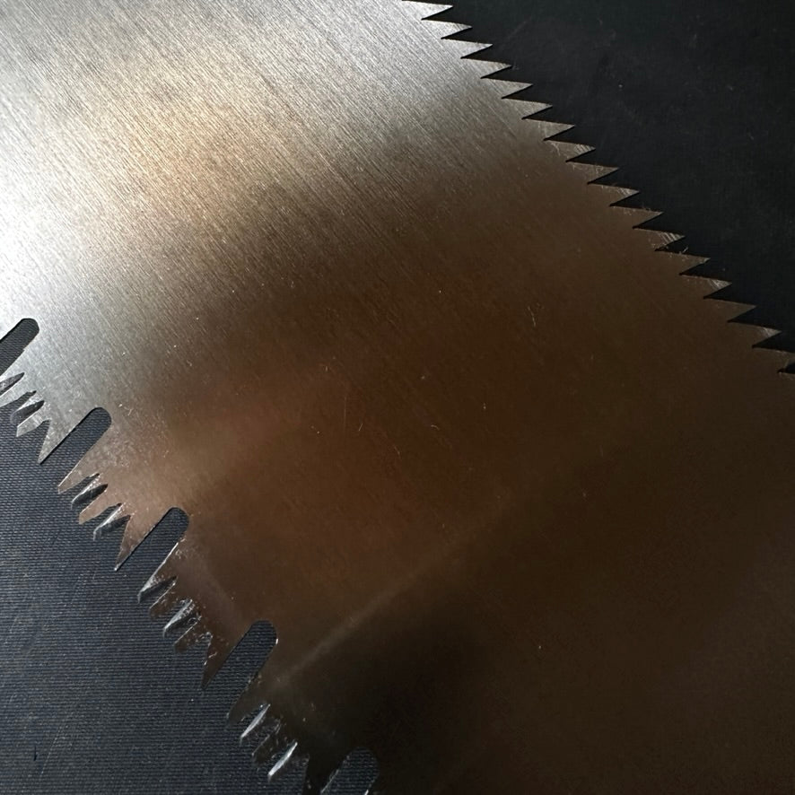 #64 Nagakatsu Double Edge (Ryoba) Saw with Eddy Type Handles For Hard Wood 長勝鋸 両刃鋸 渦巻き柄 広葉材用 295mm