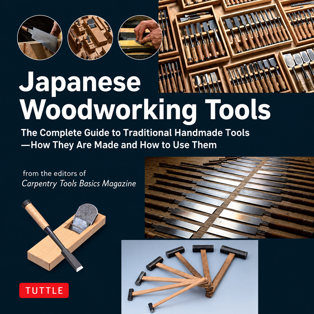 Japanese Woodworking Tools:『大工道具のきほん』英訳版