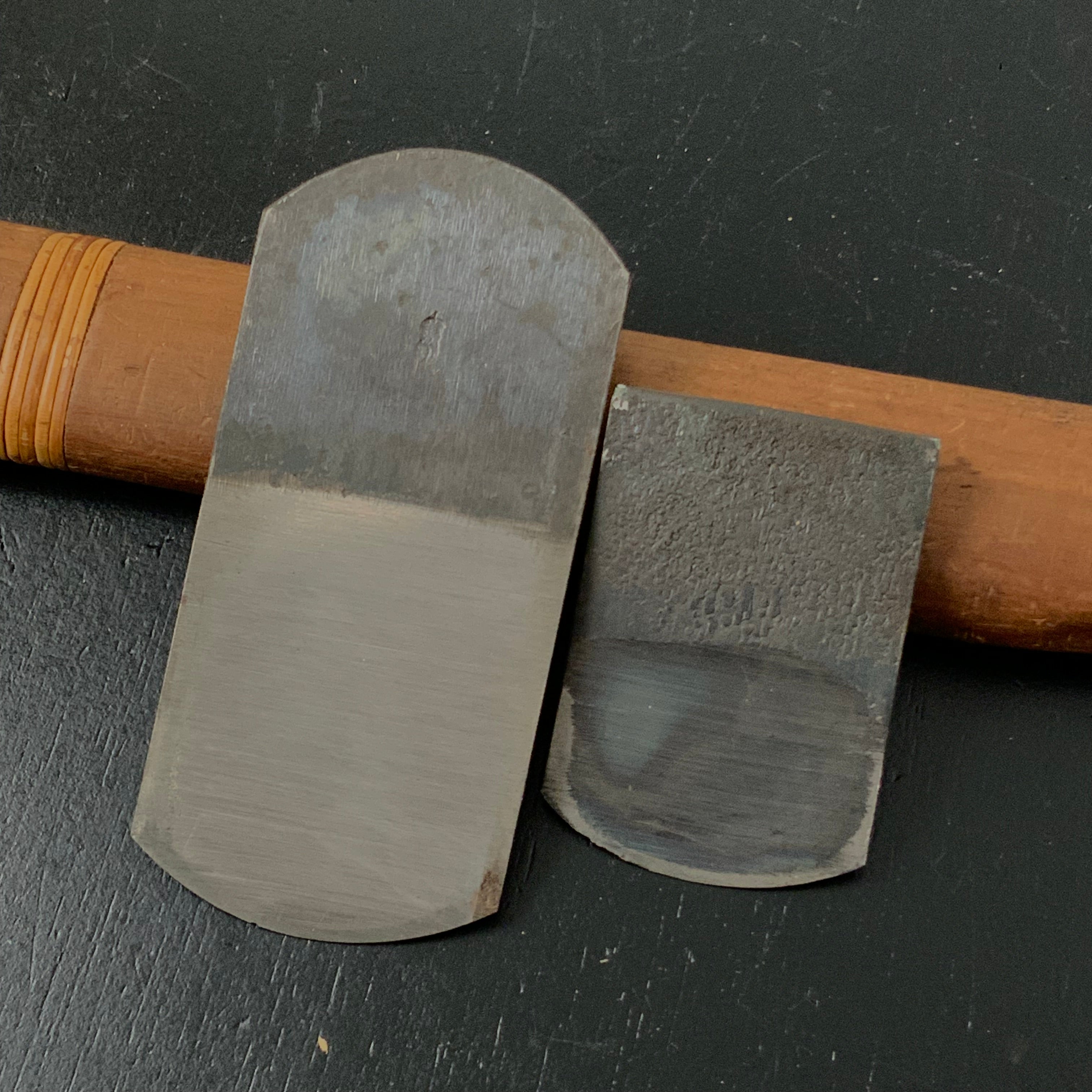 Old stock Small Rounding Plane (Sotomaru Kanna) 掘出し物 外丸鉋 48mm