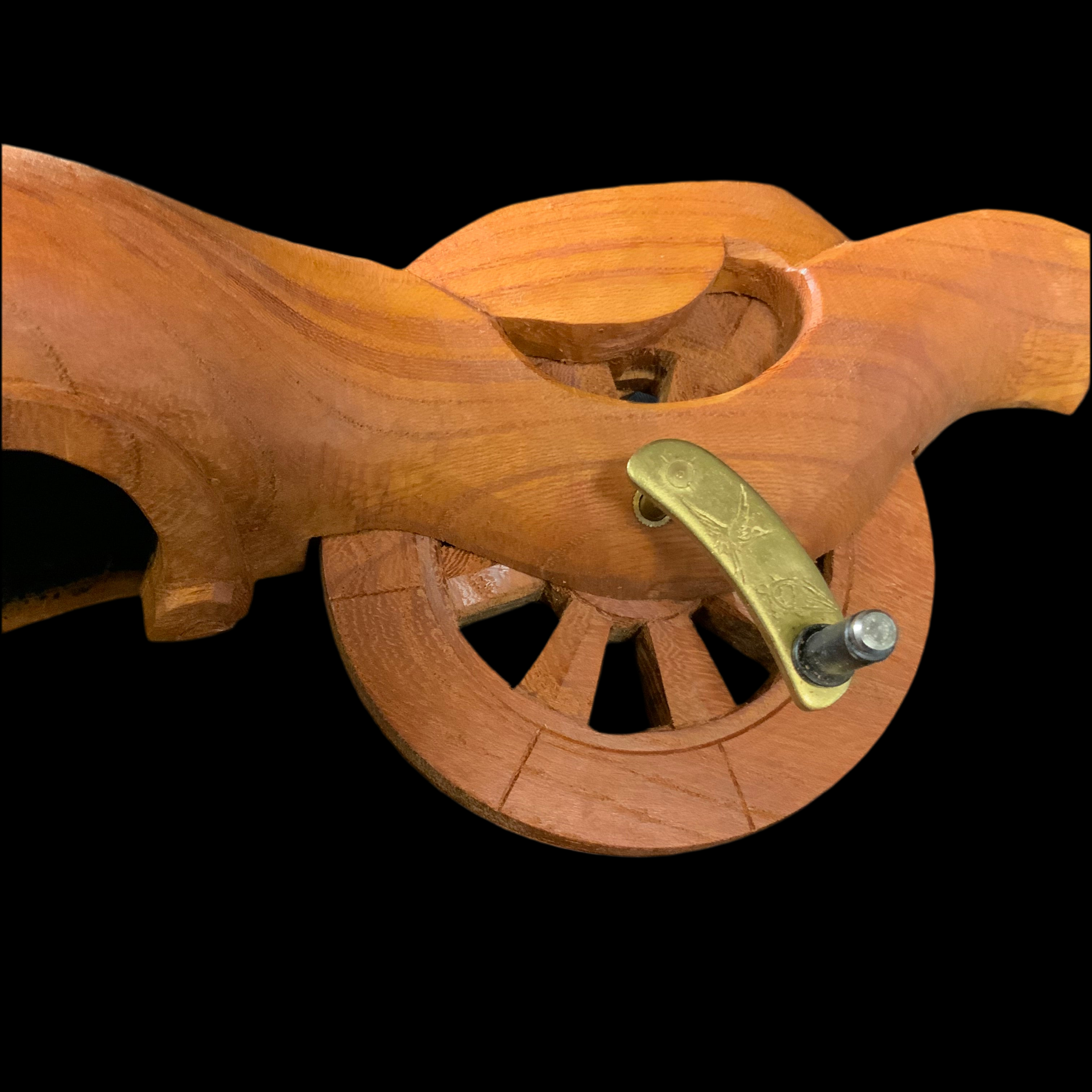 #ST59 坪辰作 新若葉 墨壺 255mm Japanese Carpenter Ink Pot Traditional Measuring Tools Sumitsubo by Tsubotatsu