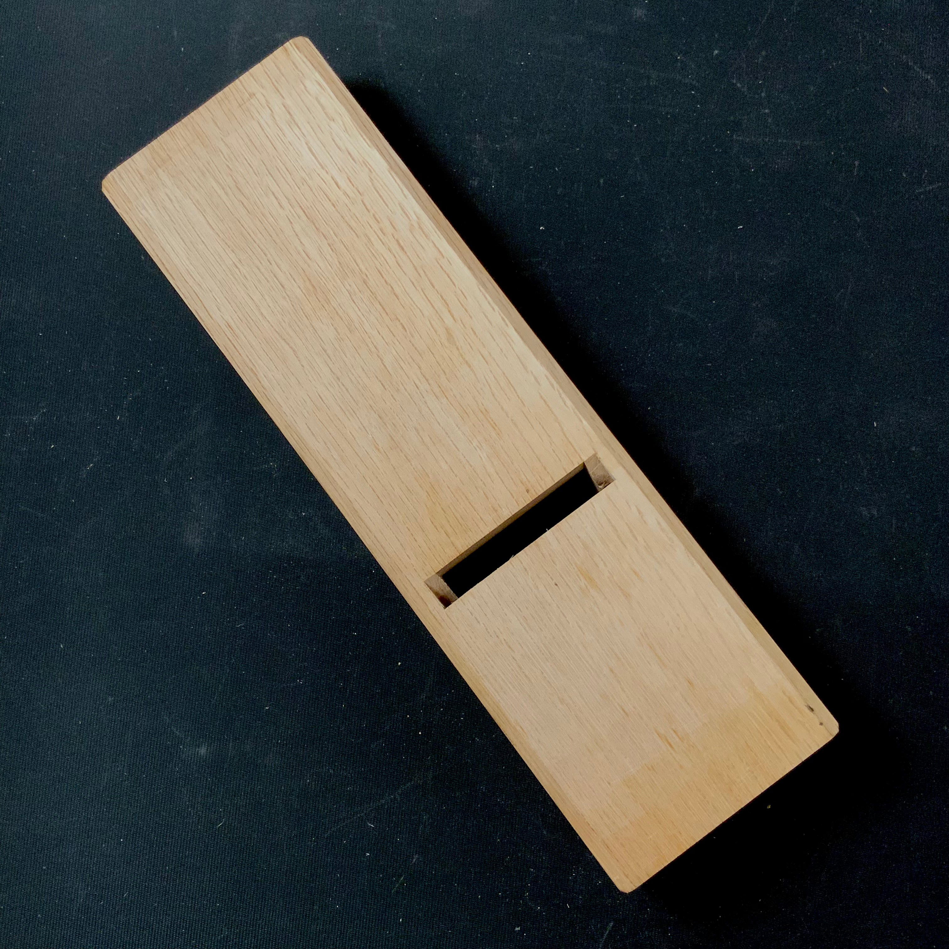 Old stock Mokuou Smoothing Plane (Kanna) by Seisuke Mizuno 水野清介作 掘出し物 杢翁 仕上げ鉋 65mm