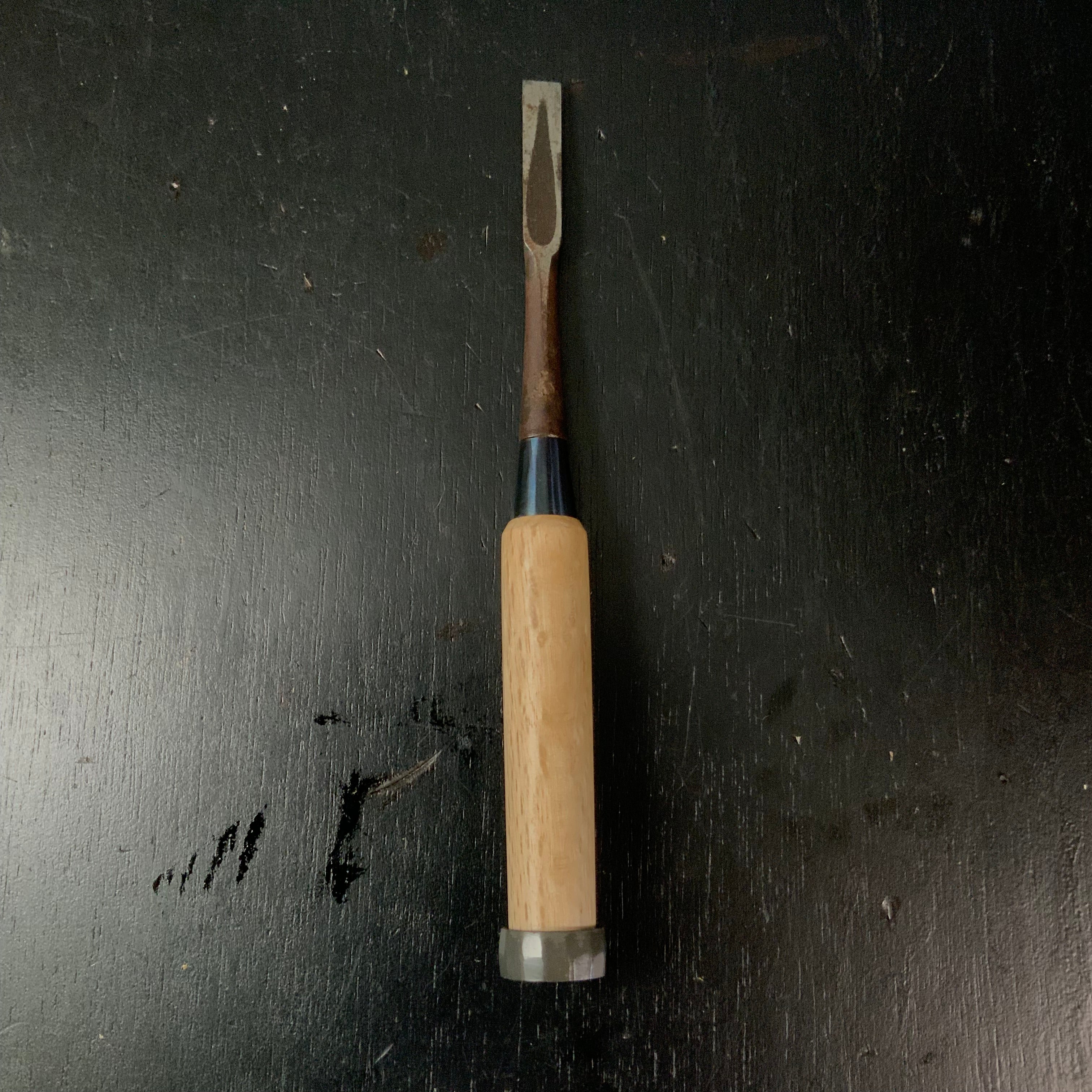 Used Sukechika Bench chisels by Tokyo smith 掘出し物 助近 藤倉萬之助作 追入鑿 9mm