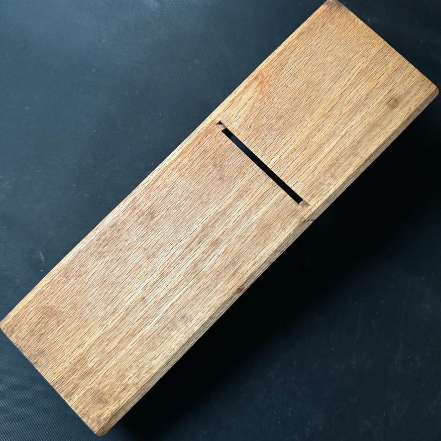 Old stock Kokuju Smoothing Plane(Kanna) by Usuikengo 掘出し物 碓氷健吾作 国寿 (問屋銘) 仕上げ鉋 78mm