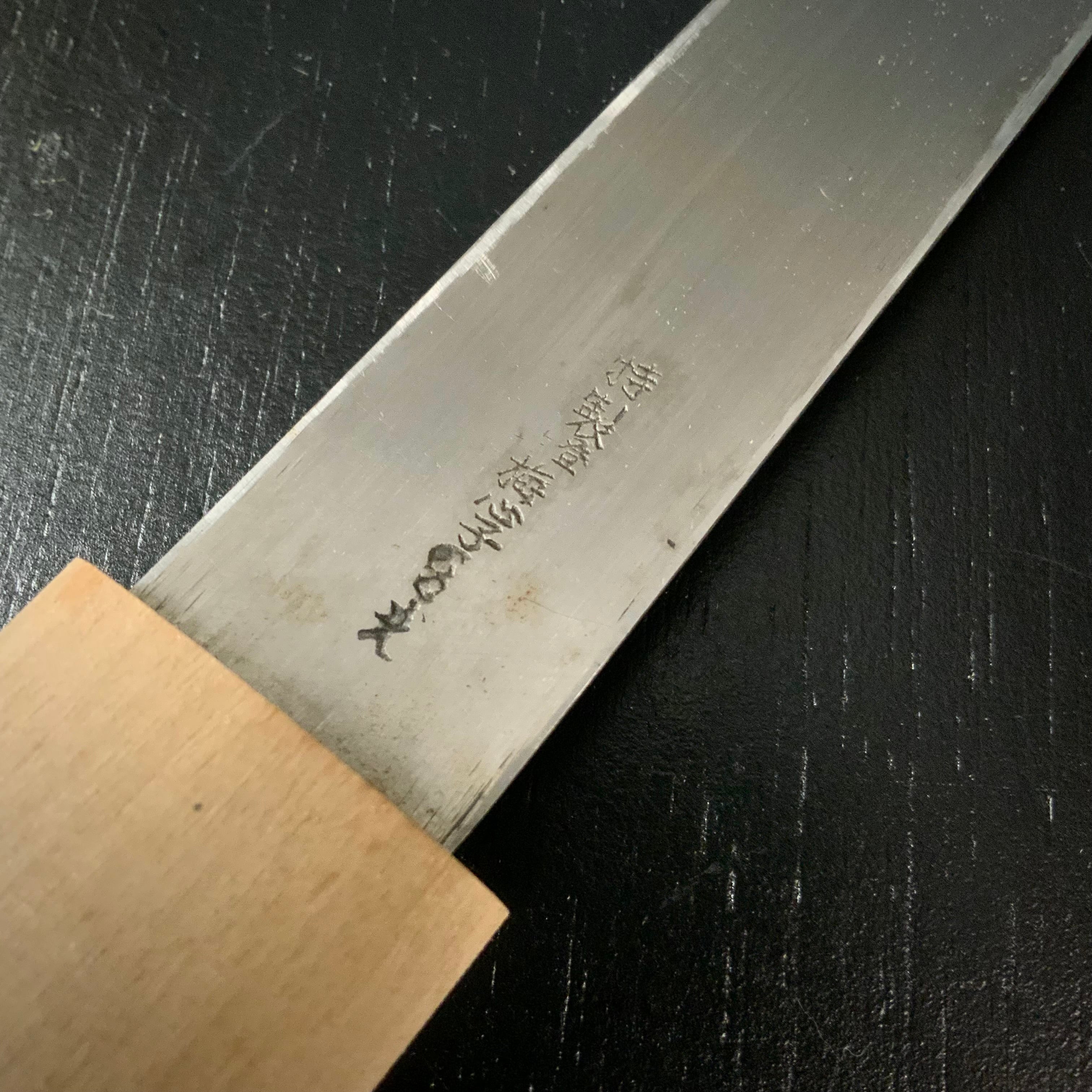 Baishinshi Kunimitsu Kuri Kokatana kiridashi type 梅心子圀光 繰り小刀 切出型 鞘付 24mm