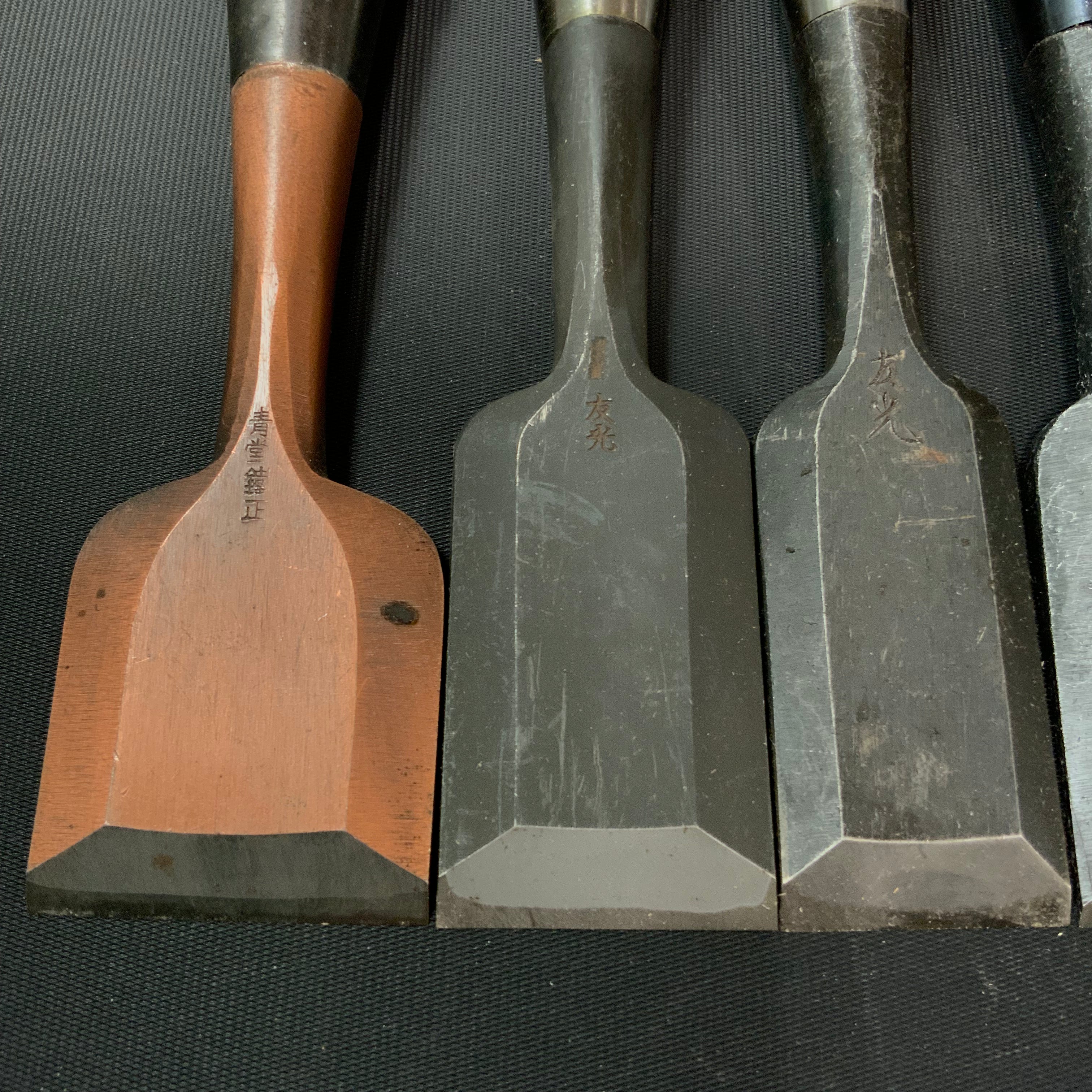 #M141 Mixed set for beginner Bench chisels set by バラ鑿合わせ 初心者におすすめ 追入組鑿
