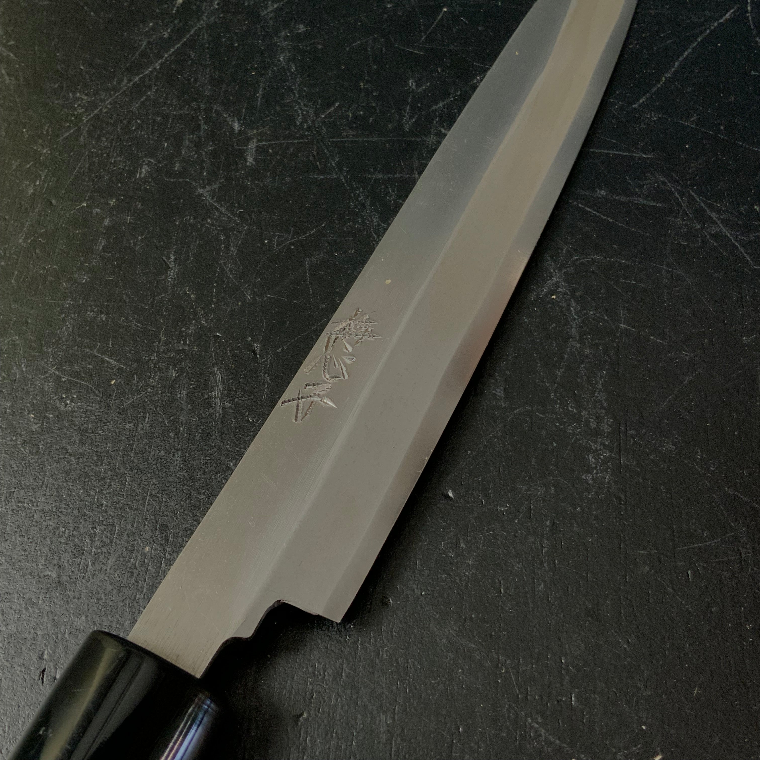 Baishinshi Kunimitsu polish Sashimi Knife 150mm / 梅心子圀光作 刺身包丁 磨き 150mm