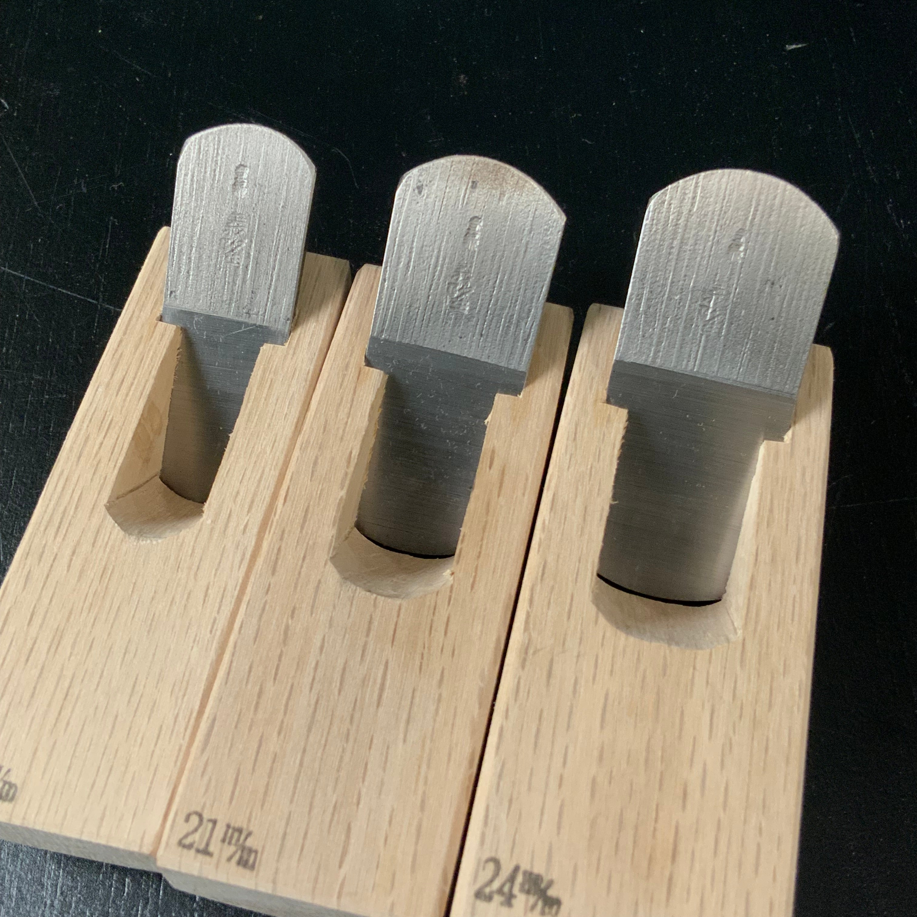 #2 Yoshitaka Mini Spoon bottom plane (Shihosori-Kanna) with white steel 義隆 豆四方反鉋 18mm/21mm/24mm