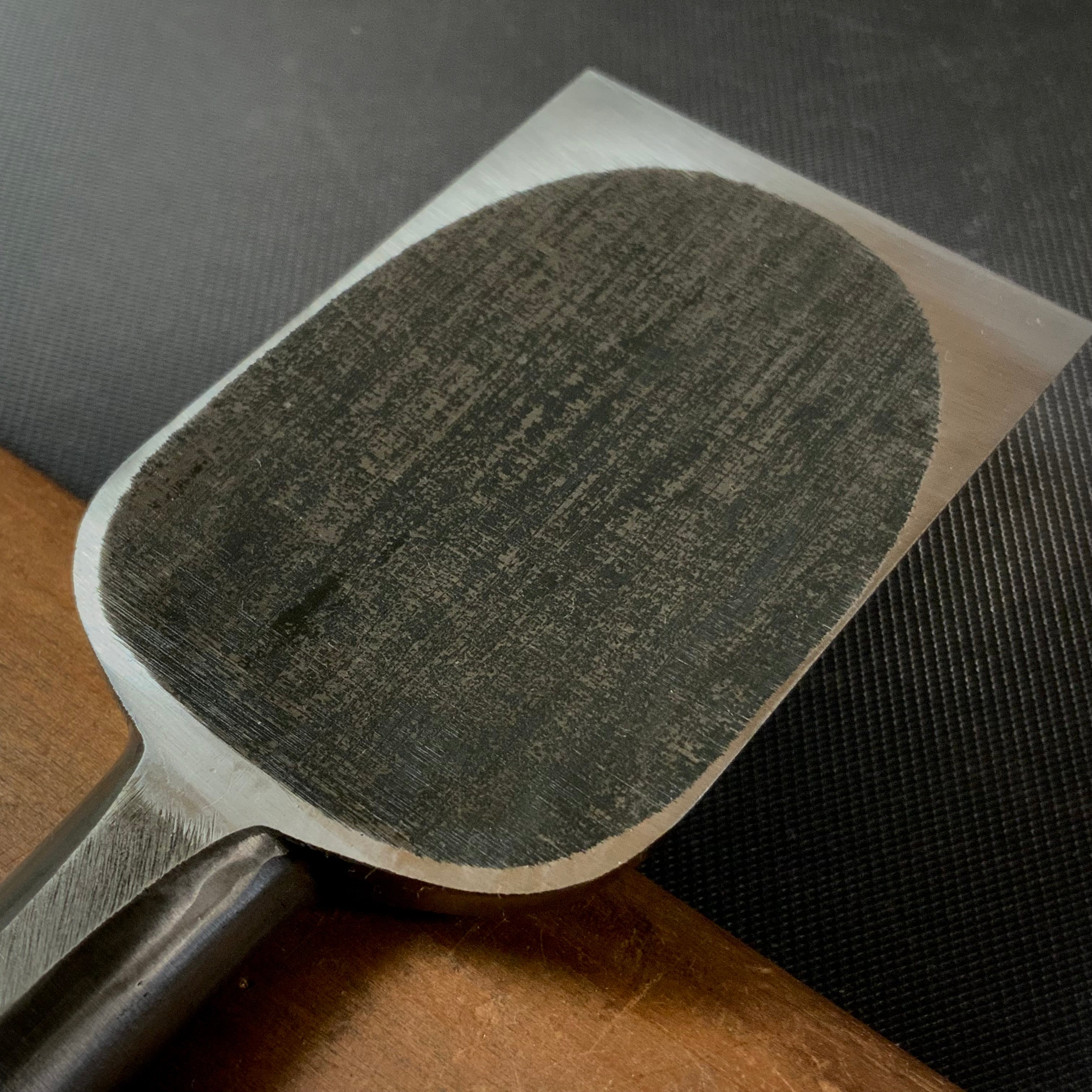 Tasai Special Bench chisels with Traditional Japanese iron 田斎作 磨き仕上げ 和鉄造り追入鑿 42mm