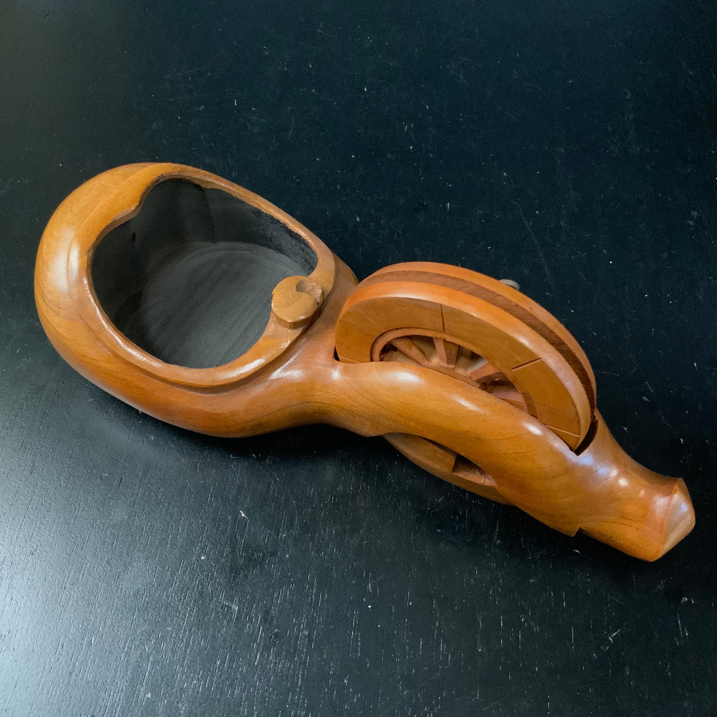 #ST57 Japanese Carpenter Ink Pot Traditional Measuring Tools Sumitsubo by Tsubogen 坪源作 墨壺 255mm