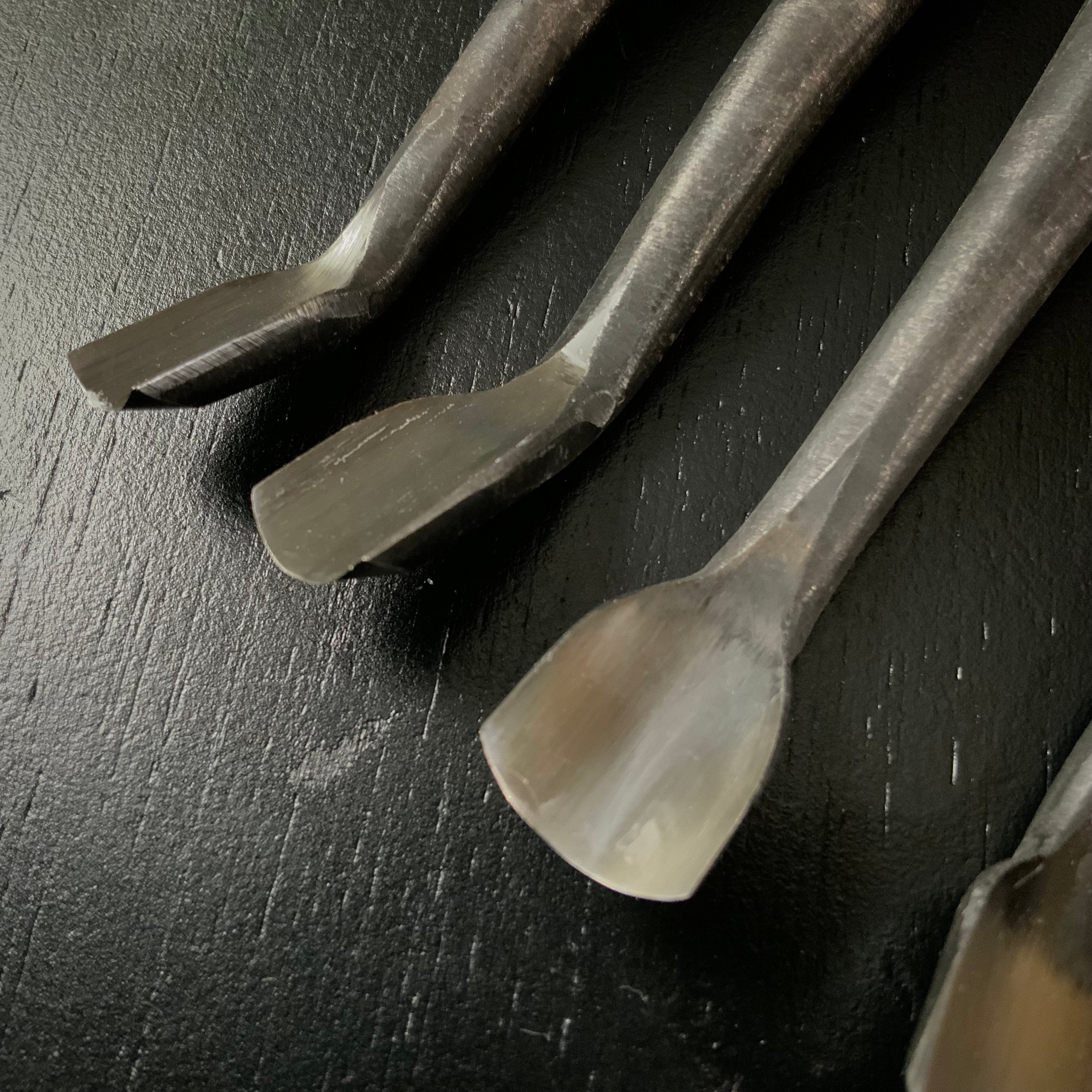 Heijoshin Michi Spoon chisels Carving chisels / 平常心 道 彫刻鑿 丸スクイ