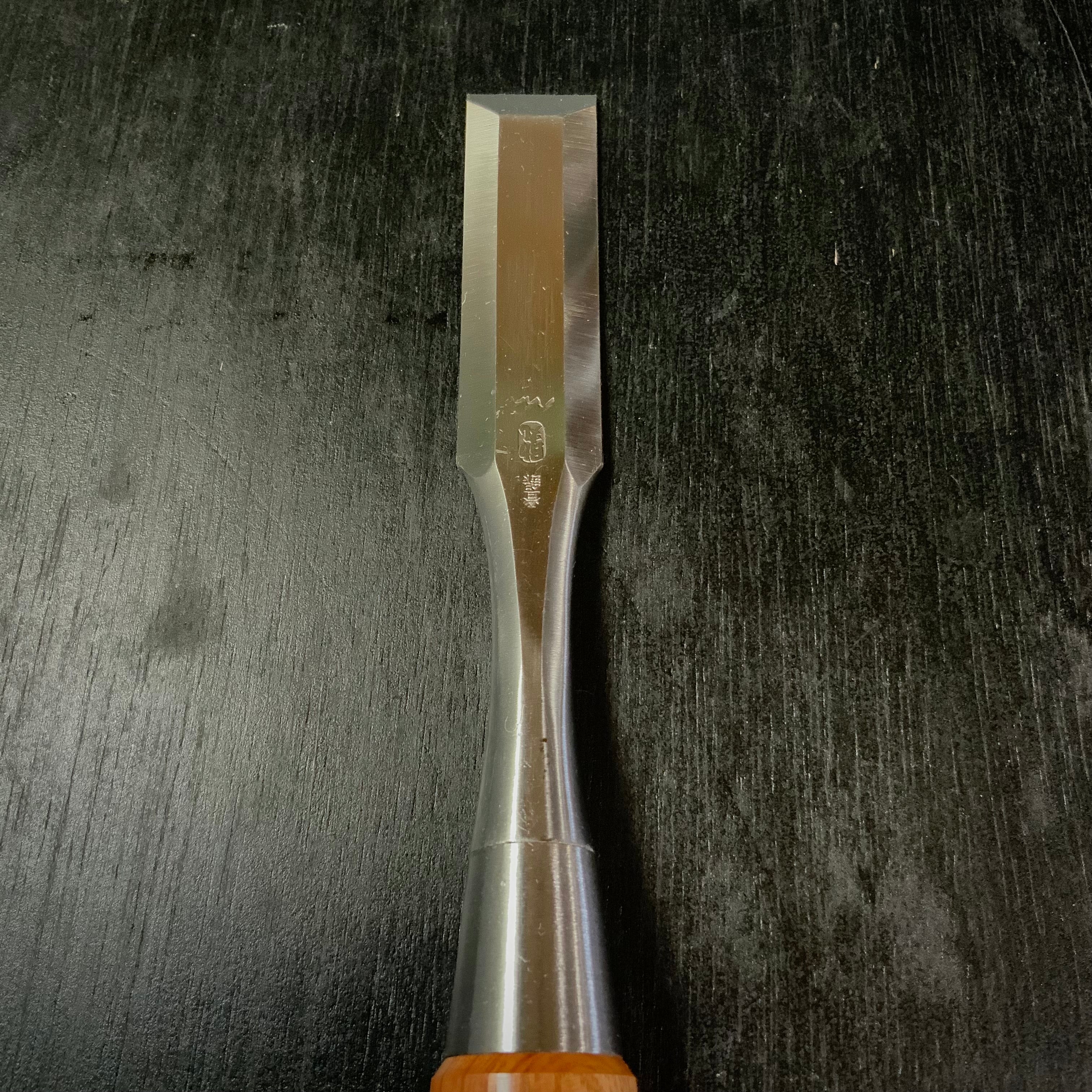 Old stock Sukemaru High-Speed Steel Bench chisels 掘出し物 助丸 ハイス鋼ダメ切り鑿 二つ裏 Damekirinomi 15,24mm