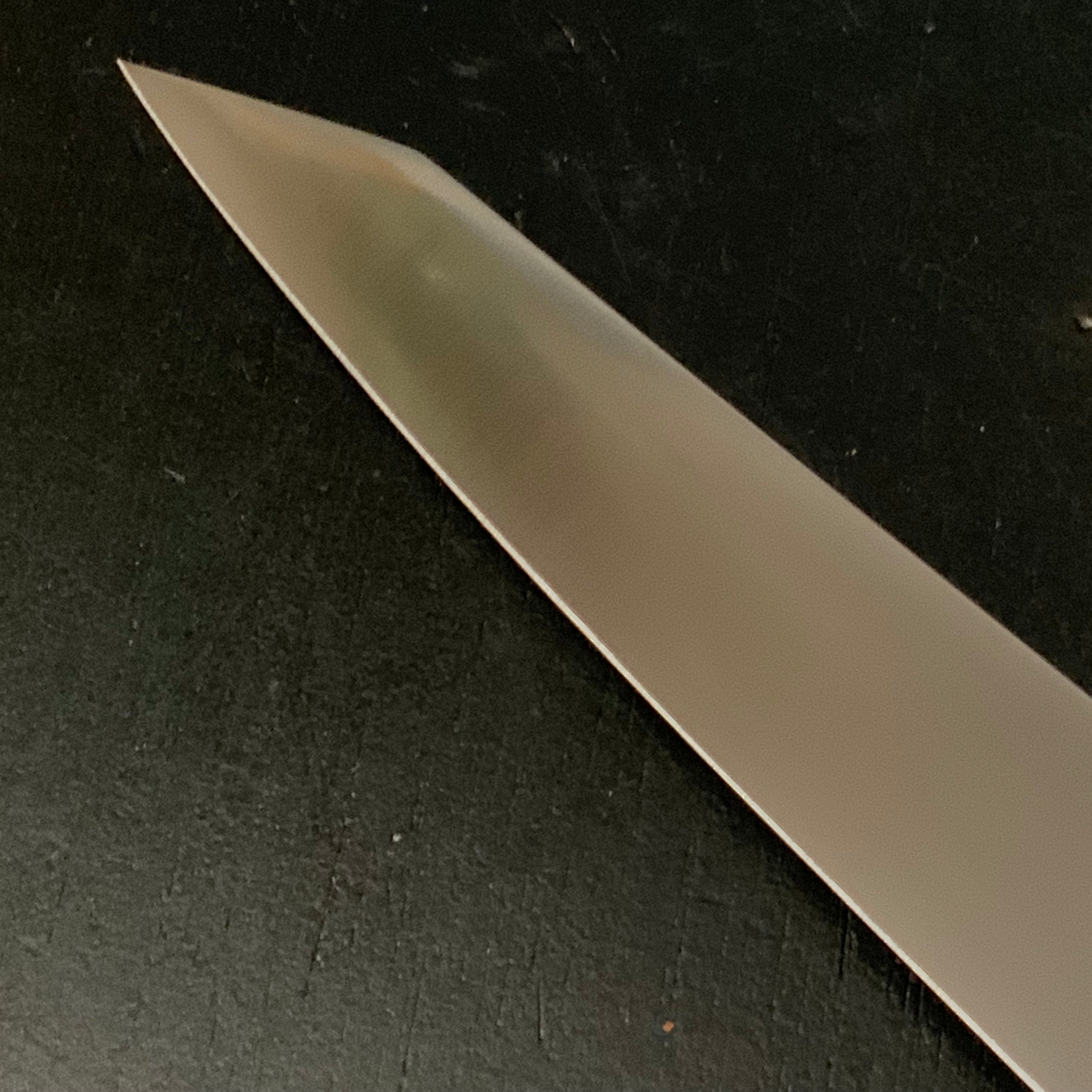 兼元作 モリブデン鋼 切付ペティナイフ マホガニ柄 145mm Kanemoto Kiritsuke Petit knife with molybdenum steel Mahogany pattern