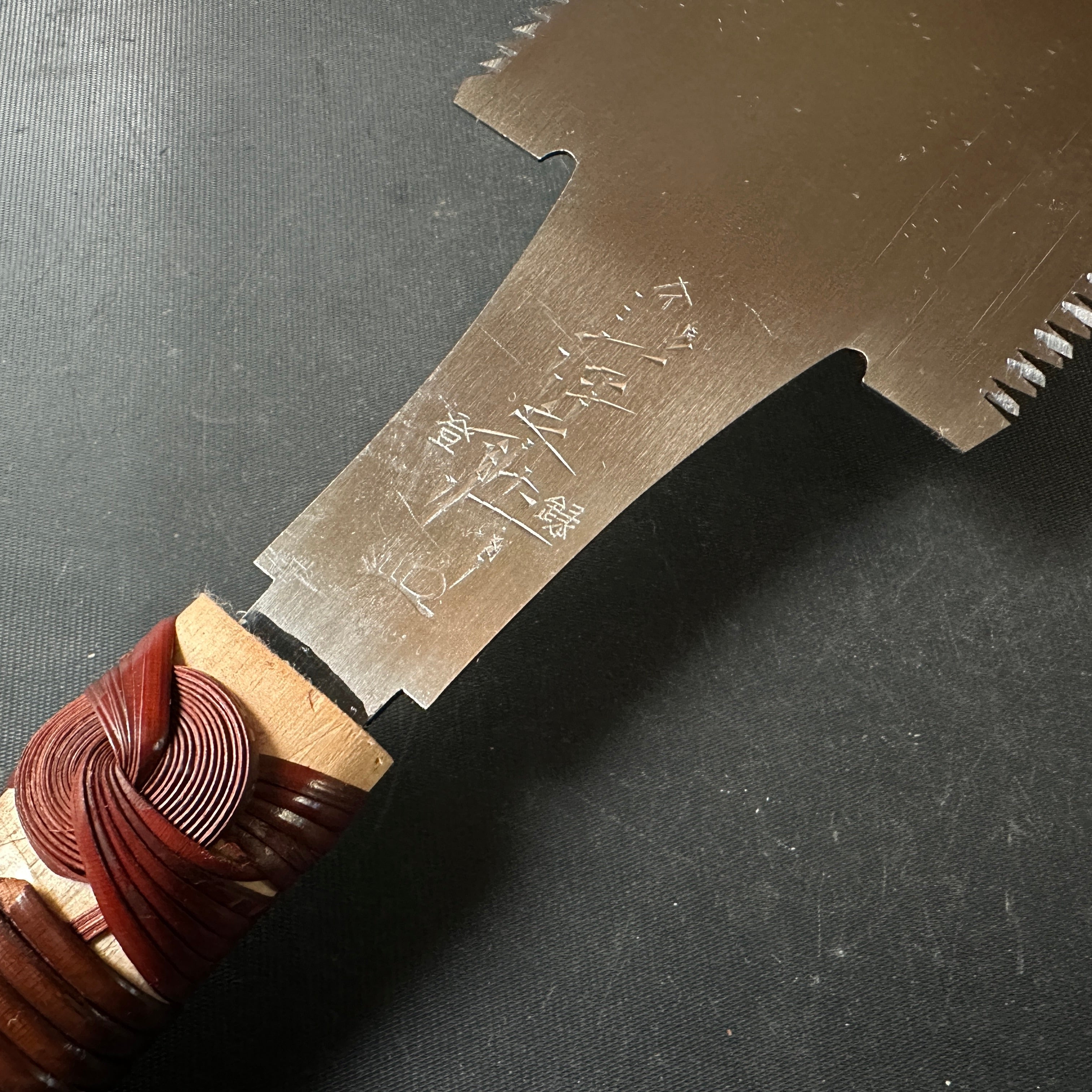 #59 長勝両刃鋸 渦巻きハンドル付き針葉樹用 長勝鋸 両刃鋸 渦巻き柄 針葉材用 300mm