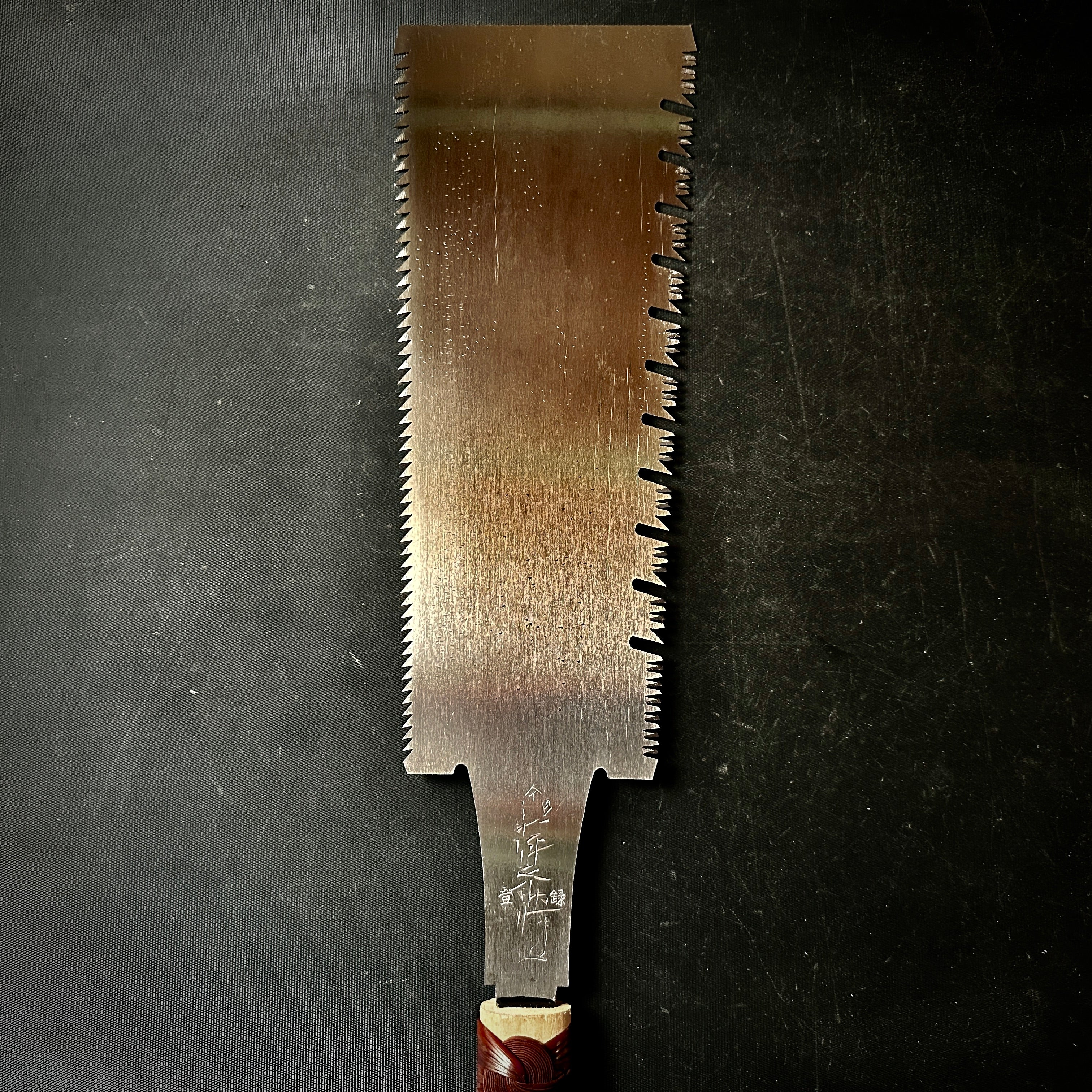 #59 長勝両刃鋸 渦巻きハンドル付き針葉樹用 長勝鋸 両刃鋸 渦巻き柄 針葉材用 300mm