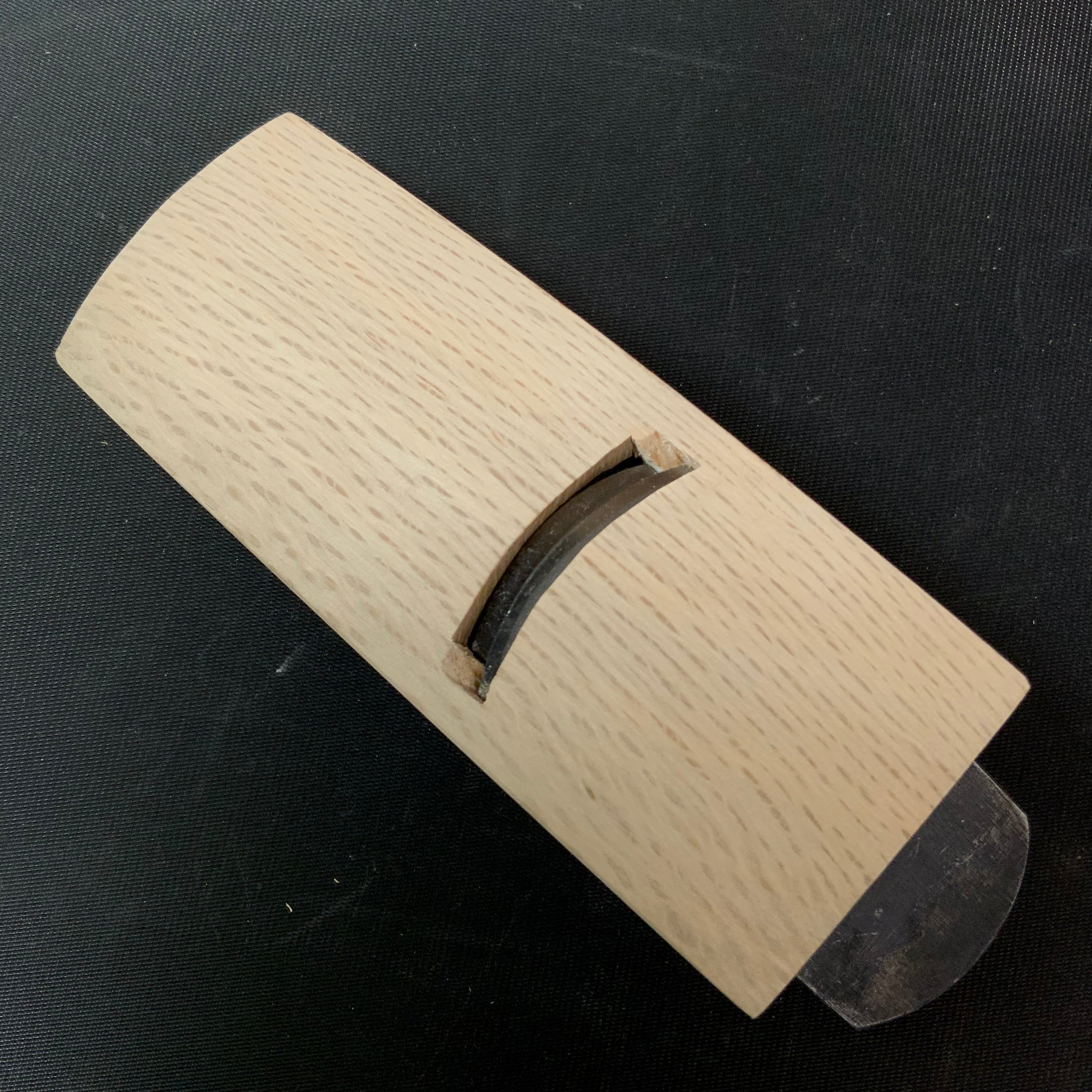 #2 Yoshitaka Mini Spoon bottom plane (Shihosori-Kanna) with white steel 義隆 豆四方反鉋 36,30mm