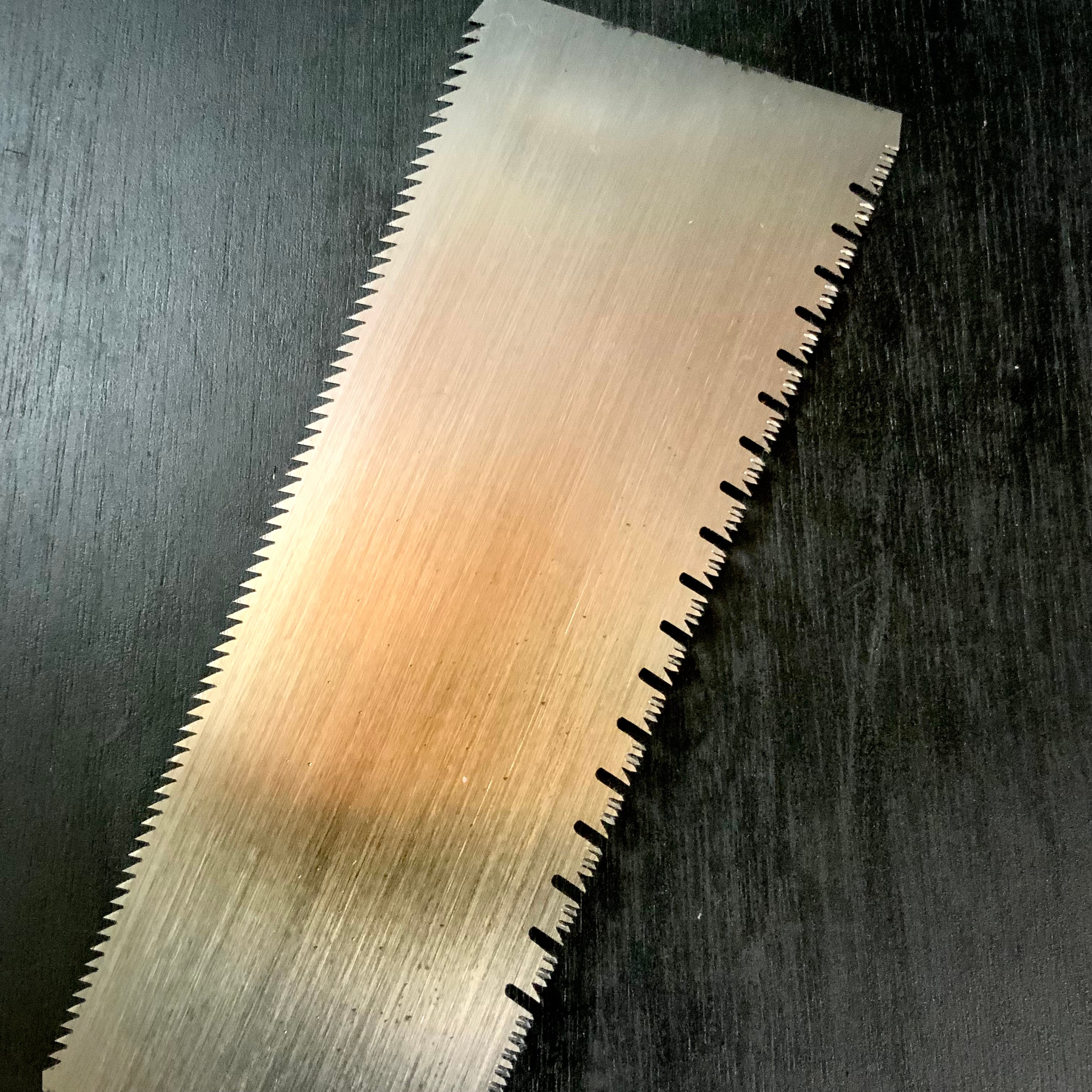 #123 Nagakatsu Double Edge Saw Rip cut 長勝鋸 両刃鋸 250mm