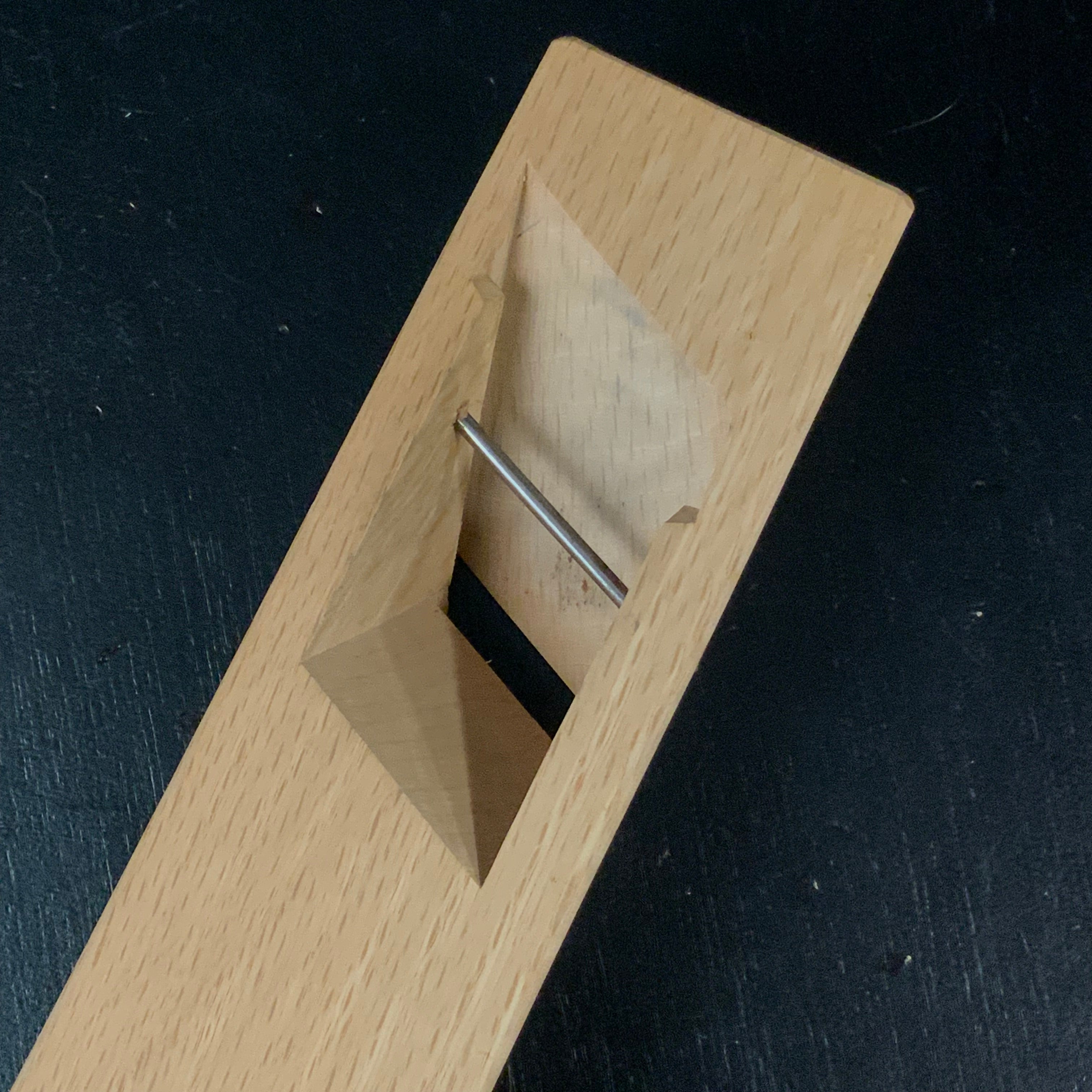 Old stock Kiyotada Rabbet Plane with Blue steel left 掘出し物 清忠 際鉋 青紙鋼 左 36mm