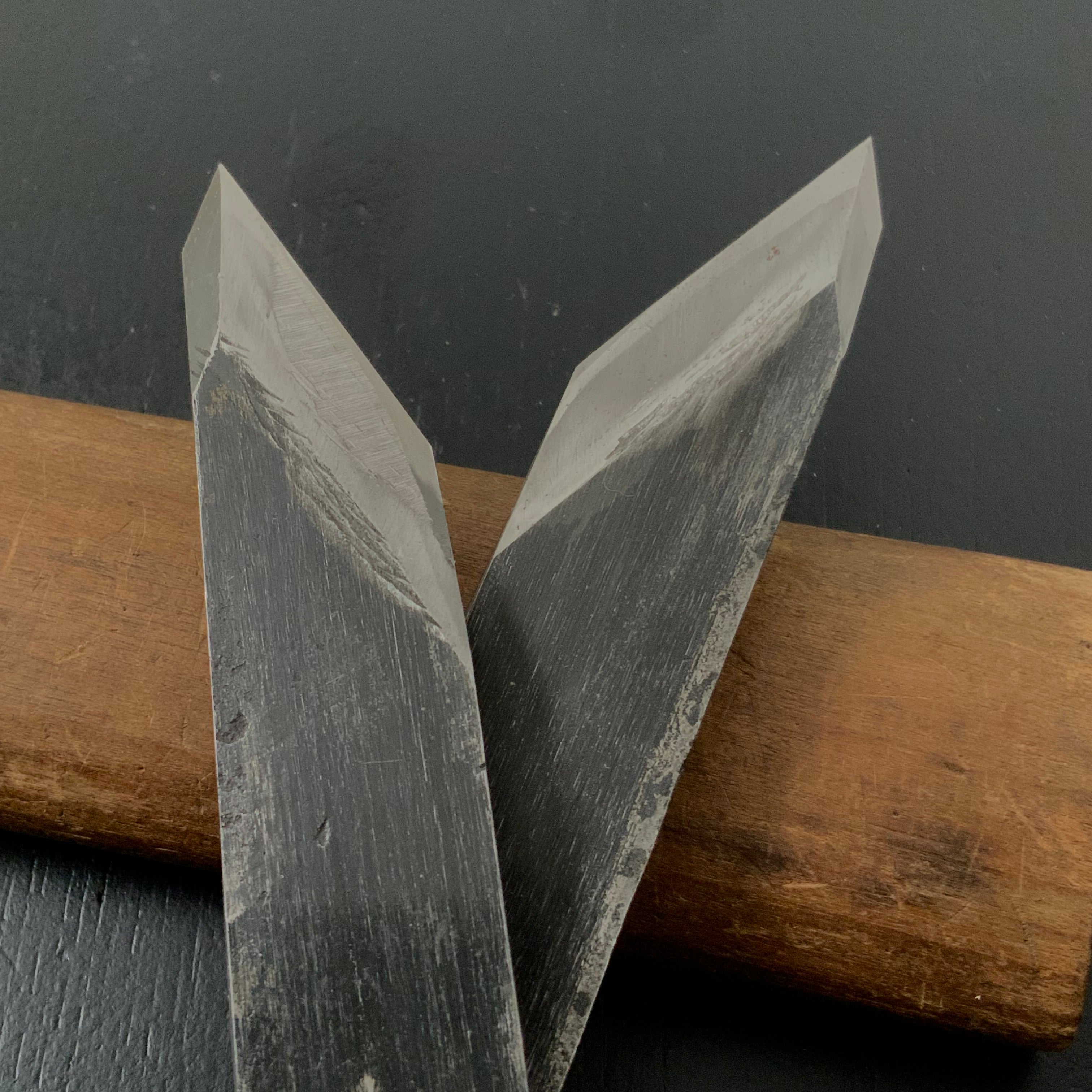 #10 Old stock Yoshitaka Side Rabbet Plane with right hand 掘出し物 義隆 右 脇取鉋 Wakitori kanna