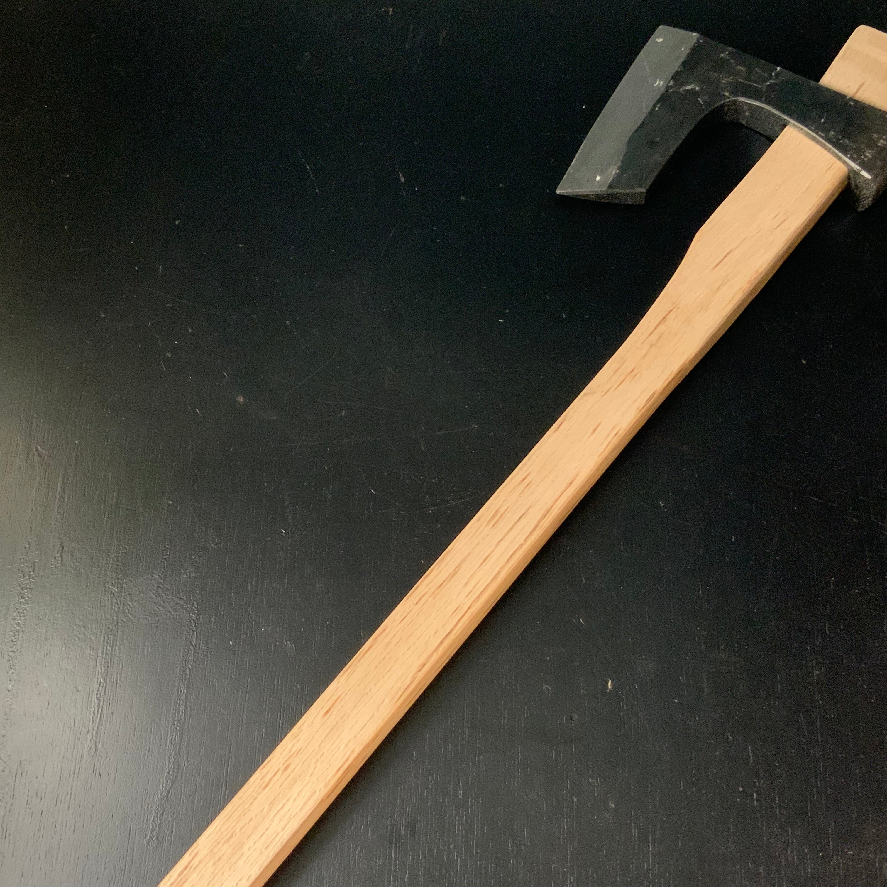 #Mk16 Old stock Japanese Carpenter's Axe 掘出し物 鉞 木割り斧 Masakari