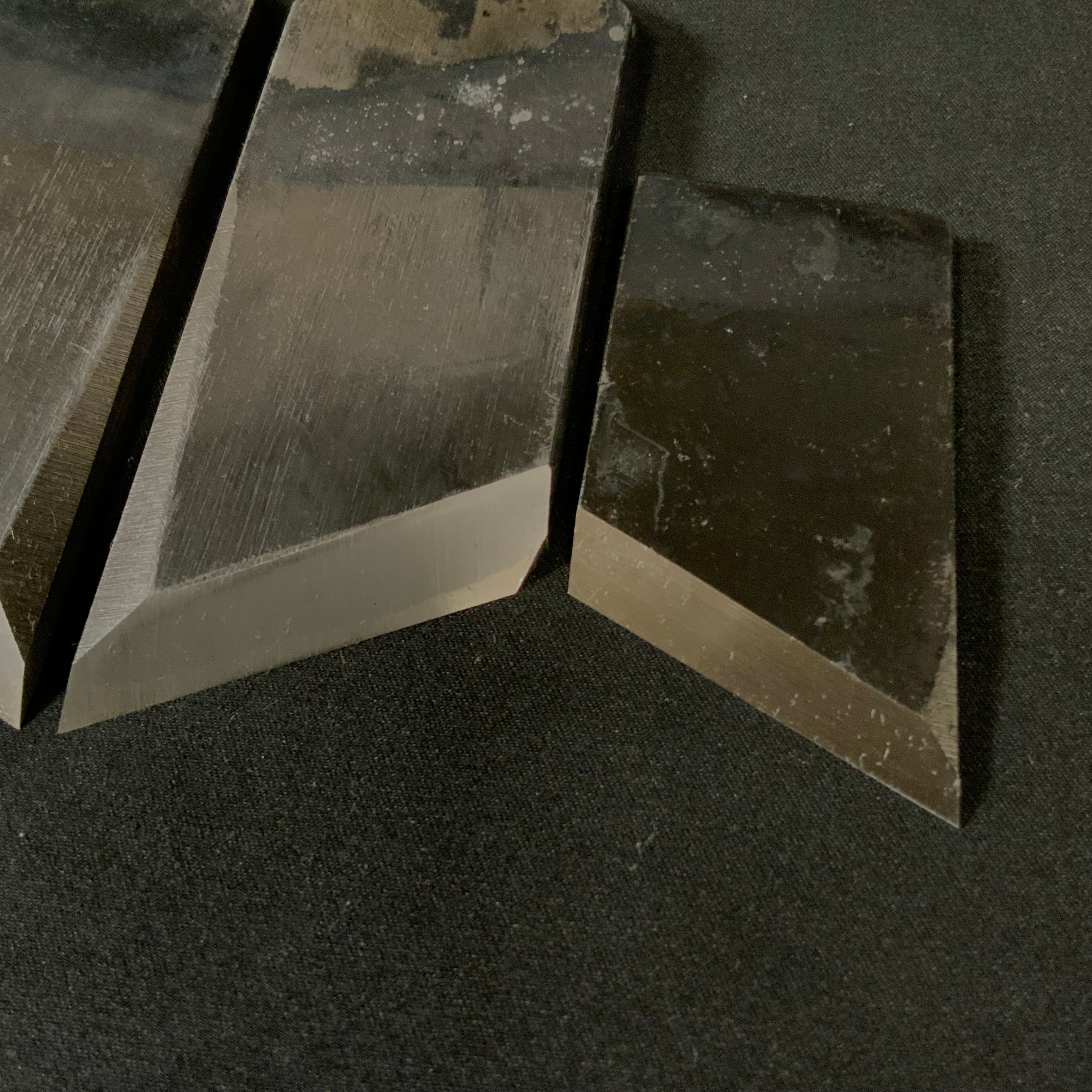 Yoshitaka Small Rabbet Planes (Kiwa-Kanna) with White steel 義隆 豆際鉋 42mm