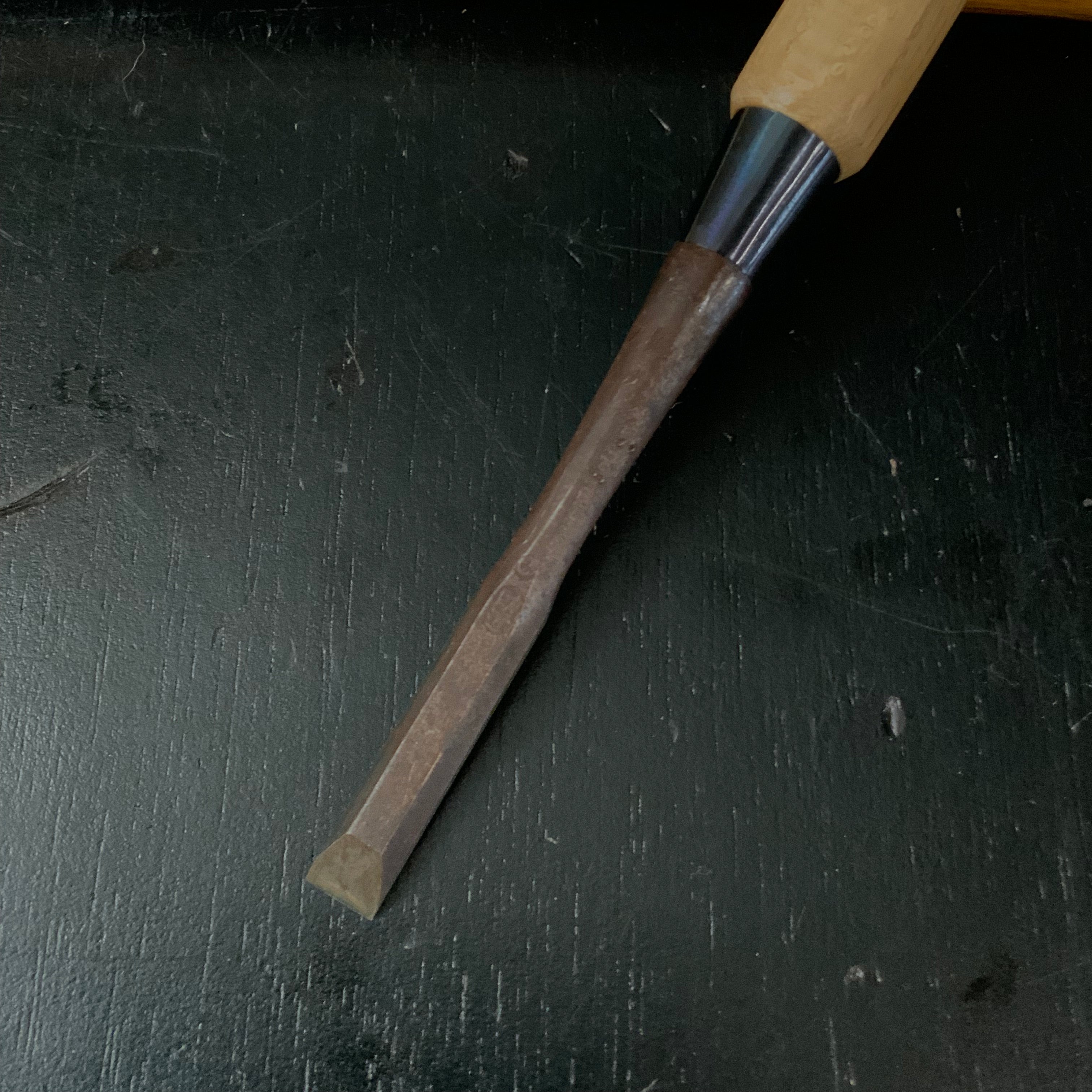 Used Sukechika Bench chisels by Tokyo smith 掘出し物 助近 藤倉萬之助作 追入鑿 9mm