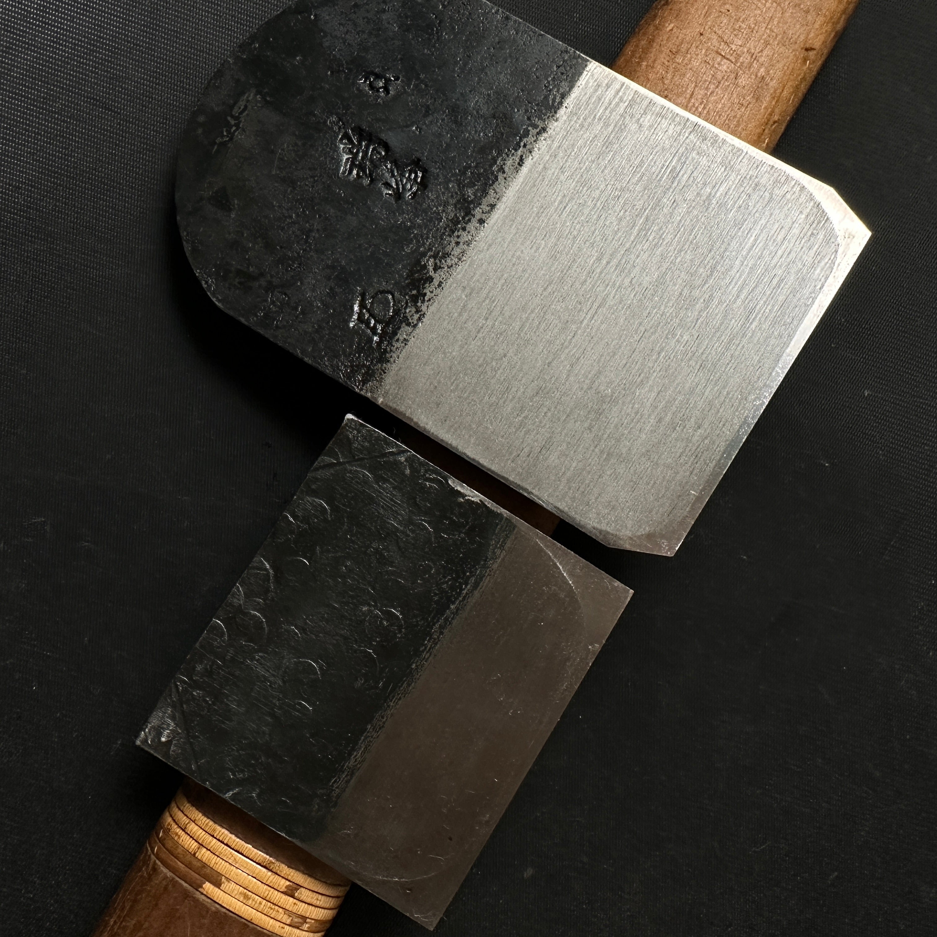 Old stock Tanhou Smoothing Plane(Kanna) by Usuikengo 掘出し物 碓氷健吾作 端峰 (問屋銘) 仕上げ鉋 70mm