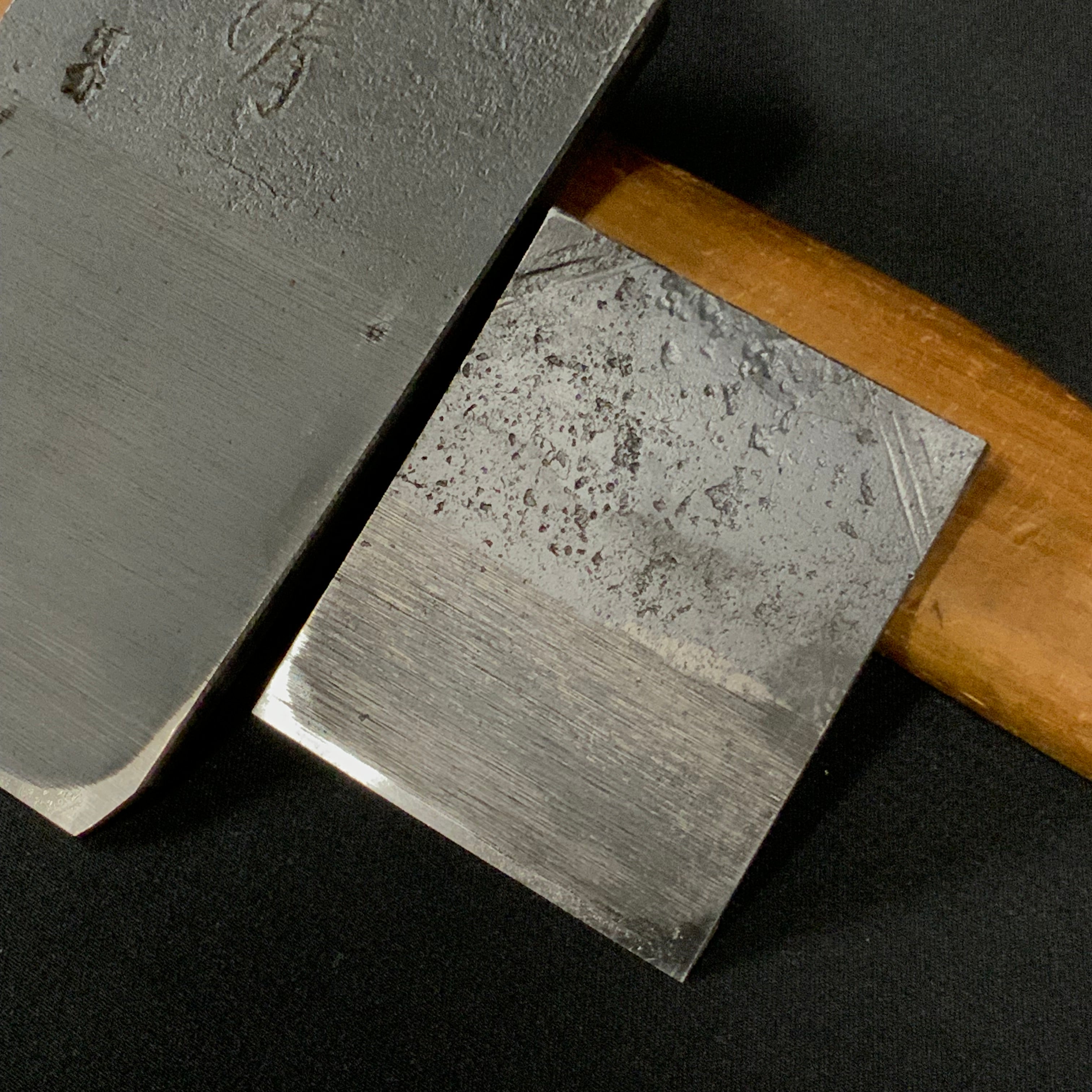 Shisei Smoothing Plane(Kanna) by Seisuke Mizuno 水野清介作 紫清 仕上げ鉋 白紙一号鋼 60mm