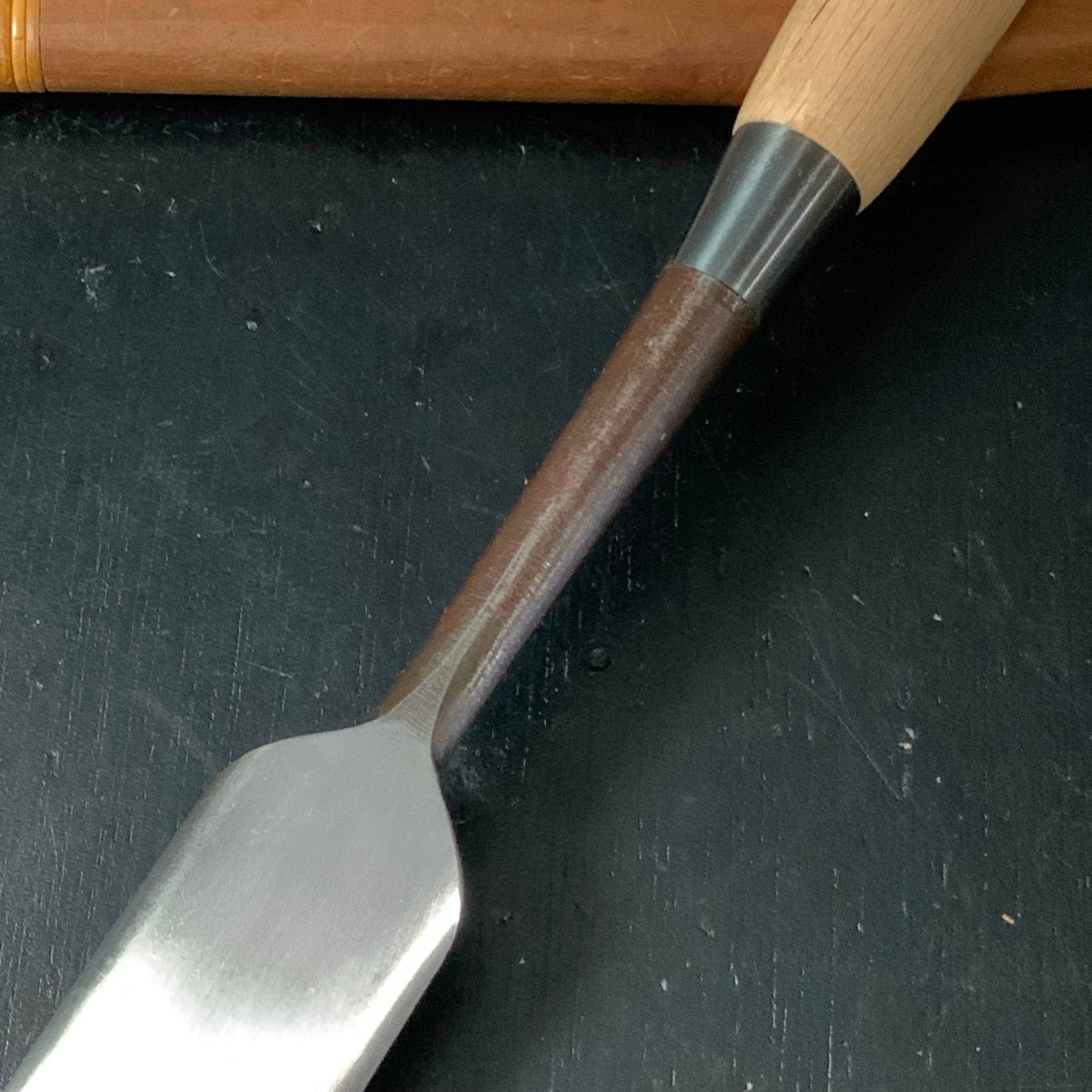 ♯4 Used Carving chisels set by Konobu 中古 小信作 光雲 彫刻鑿 36mm