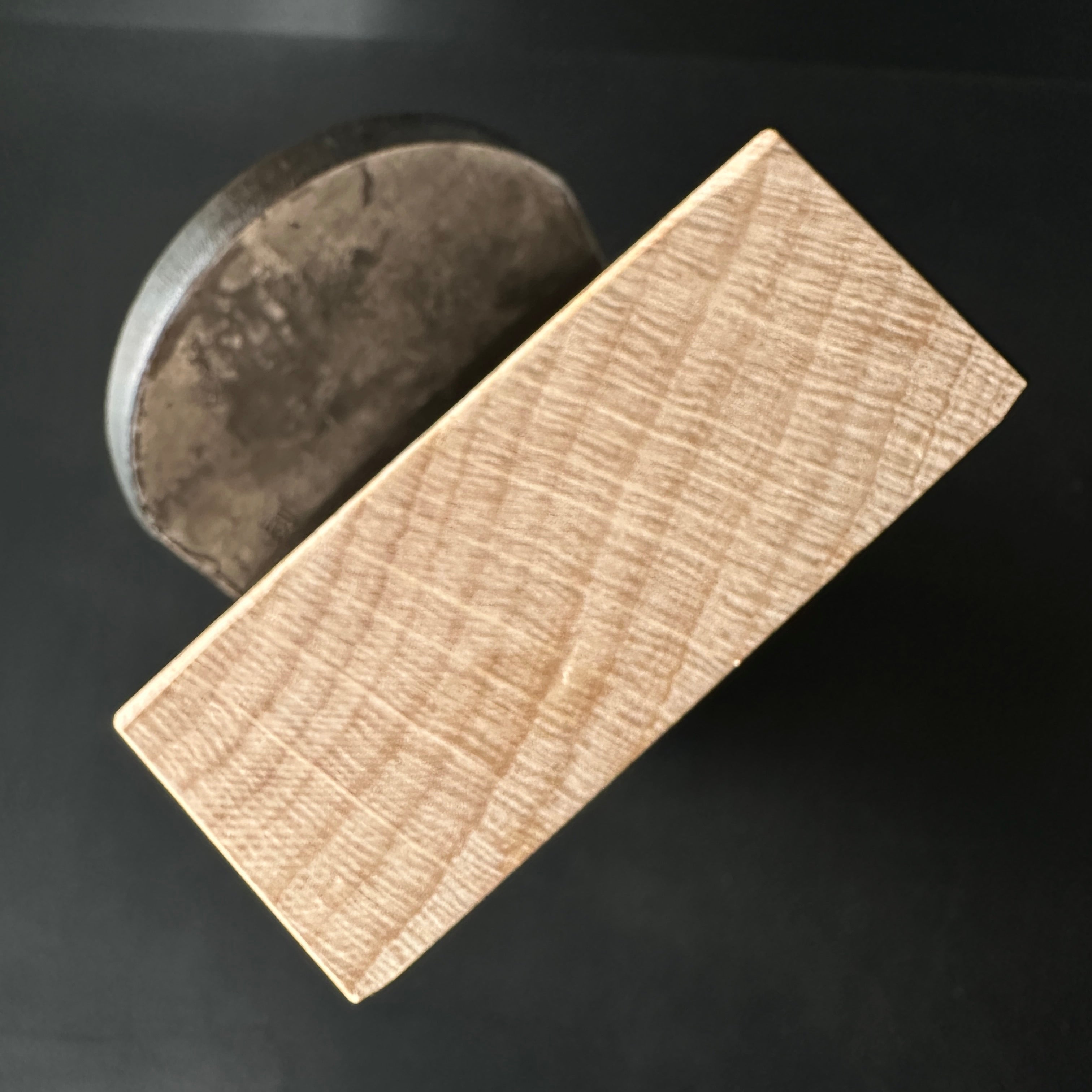 Old stock Tanhou Smoothing Plane(Kanna) by Usuikengo 掘出し物 碓氷健吾作 端峰 (問屋銘) 仕上げ鉋 70mm